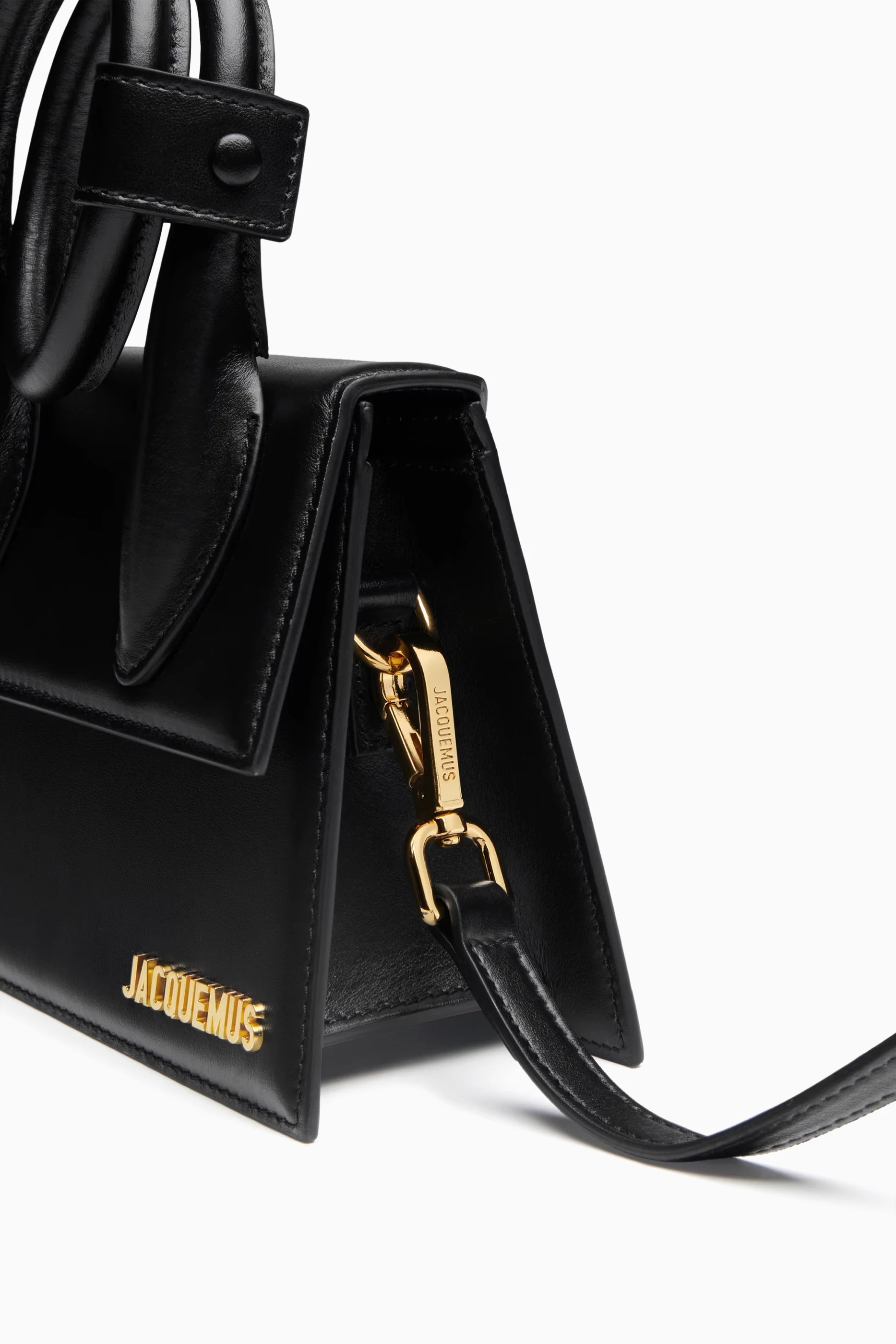 Buy Jacquemus Black Le Chiquito Noeud Bag in Leather For Women Online Ounass Saudi