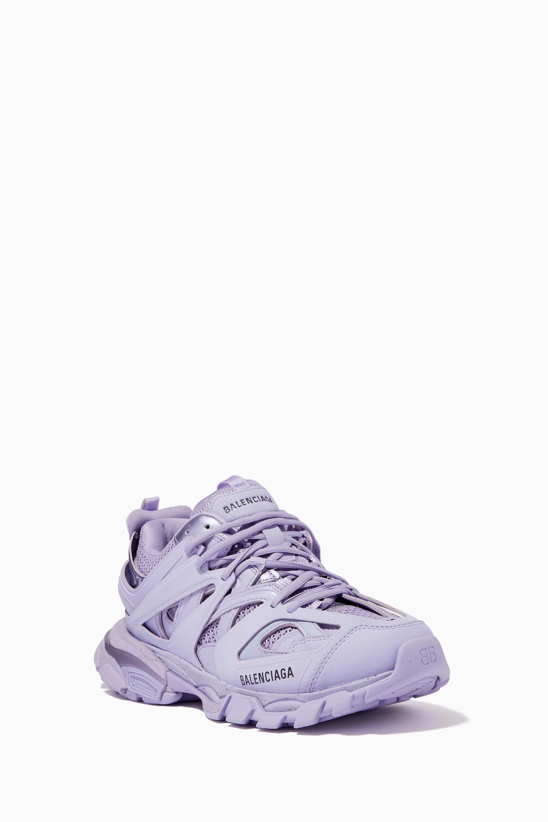 Buy Balenciaga Purple Track Sneakers in Mesh Nylon For Women Online Ounass Saudi