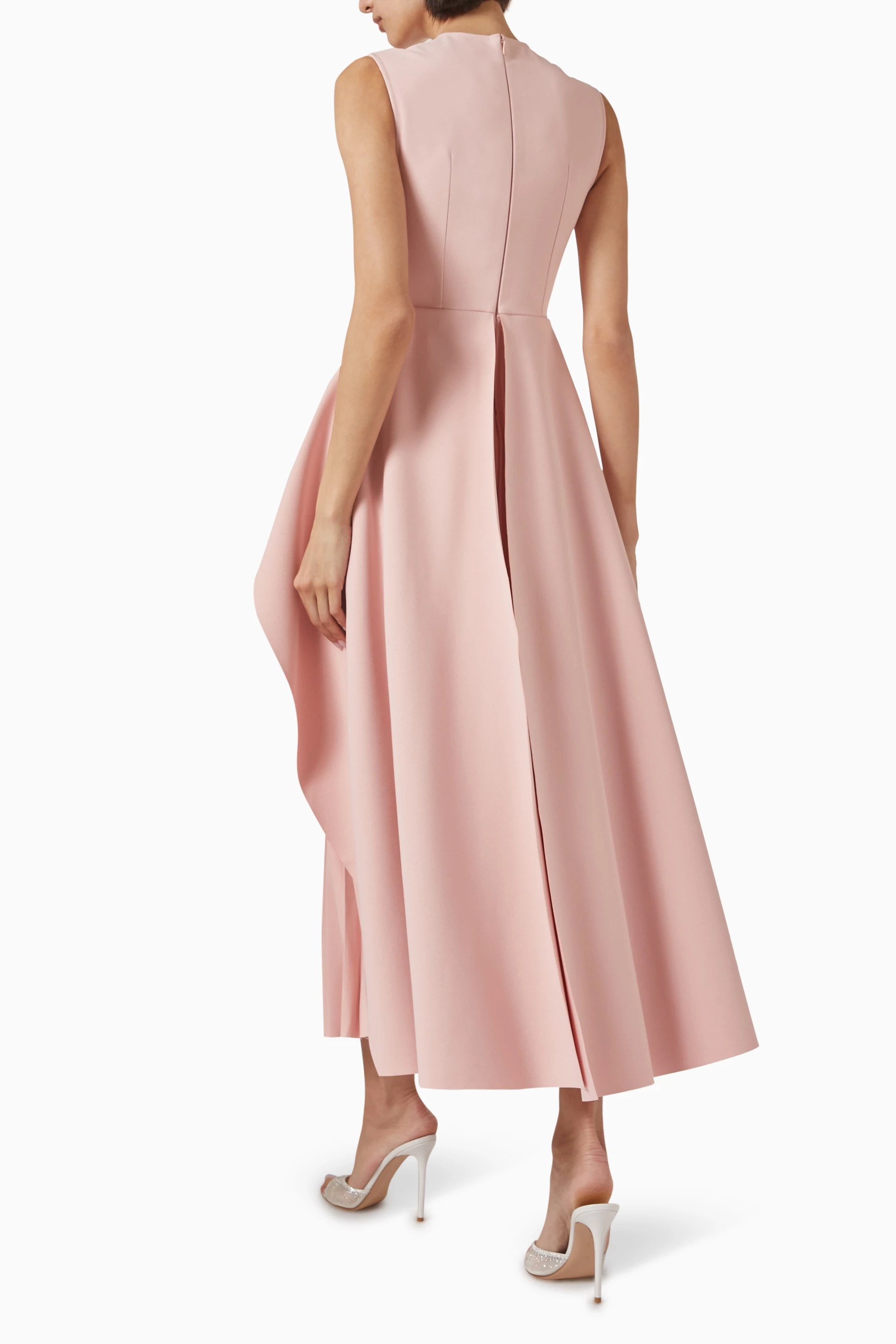 ワンピース SOLACE LONDON Women Mid Skirts OS37025SOFTPINK Solace London Ophelia Maxi Dress Pink Size AU 8 | The Volte