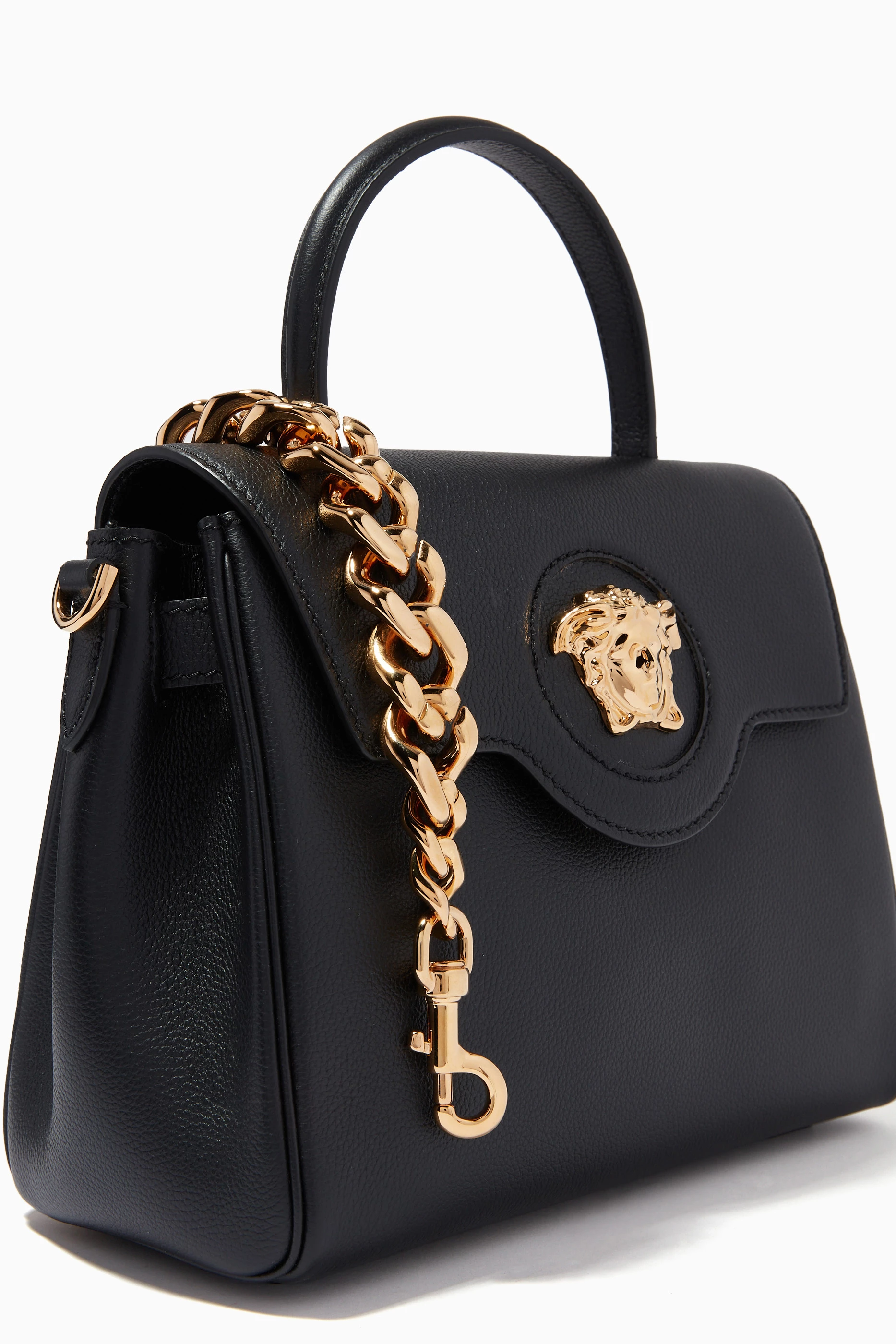 Buy Versace Multicolour La Medusa Medium Handbag in Leather For Women Online Ounass Saudi