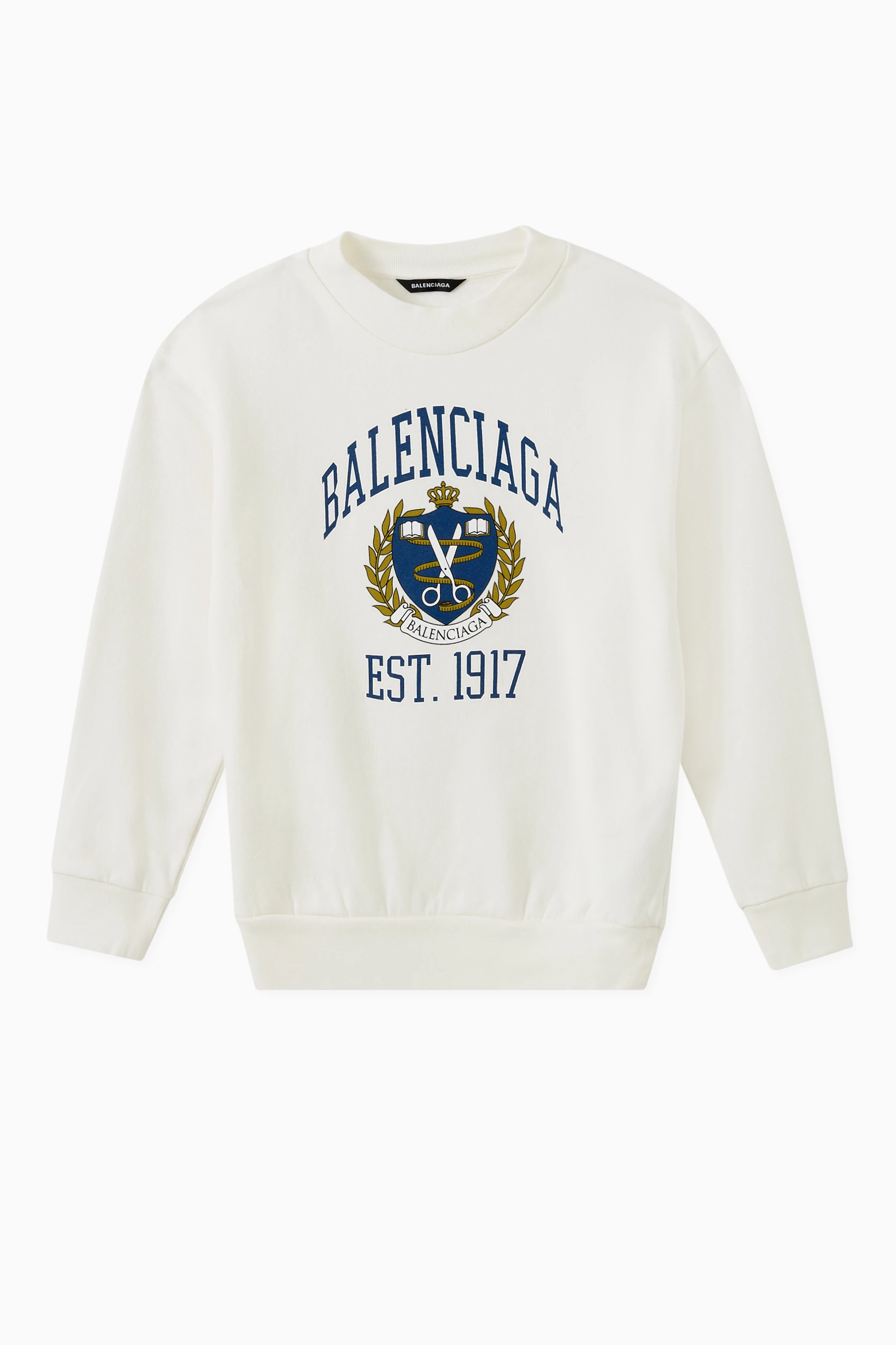 Balenciaga sweatshirt gold 2025