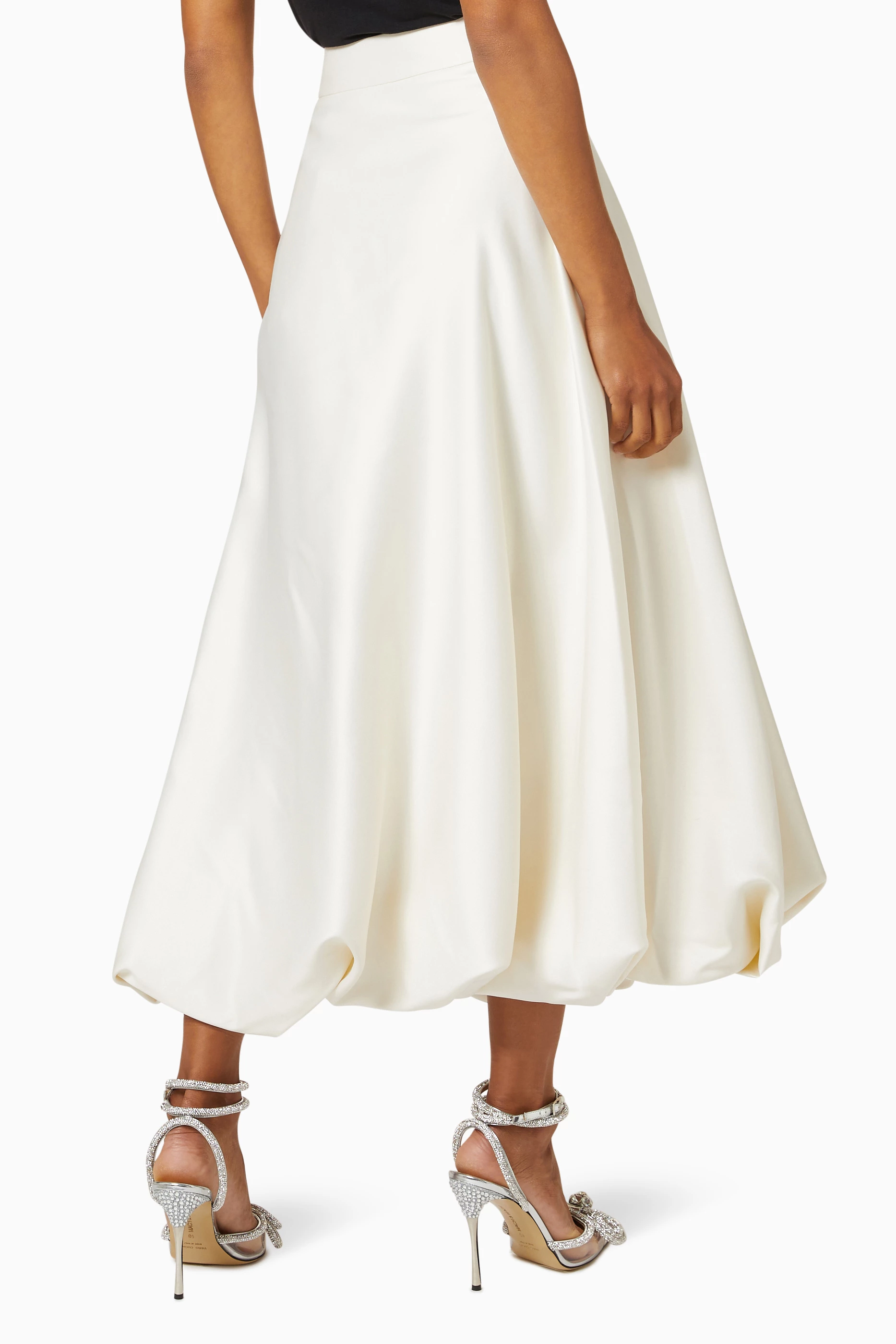 Popina Satin Skirt | Aritzia CA