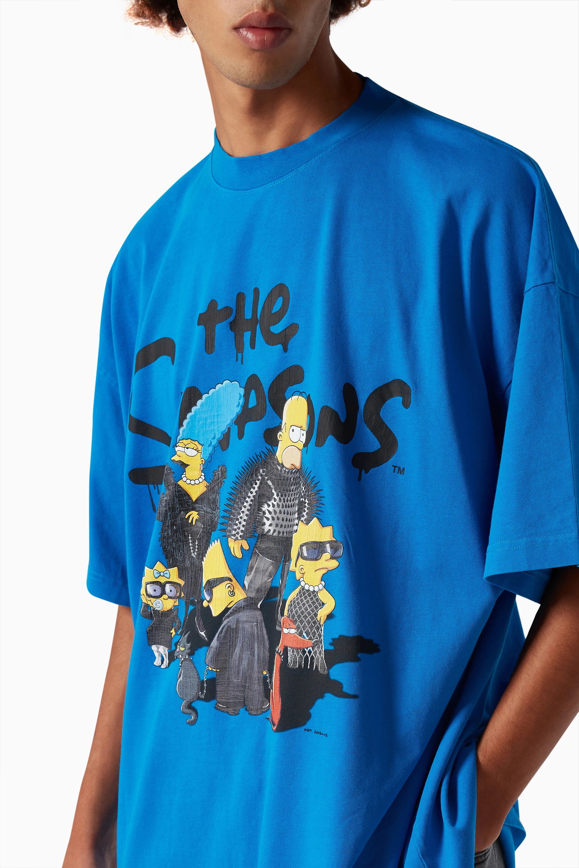 Buy Balenciaga Blue The Simpsons TM & © 20th Television Oversized 