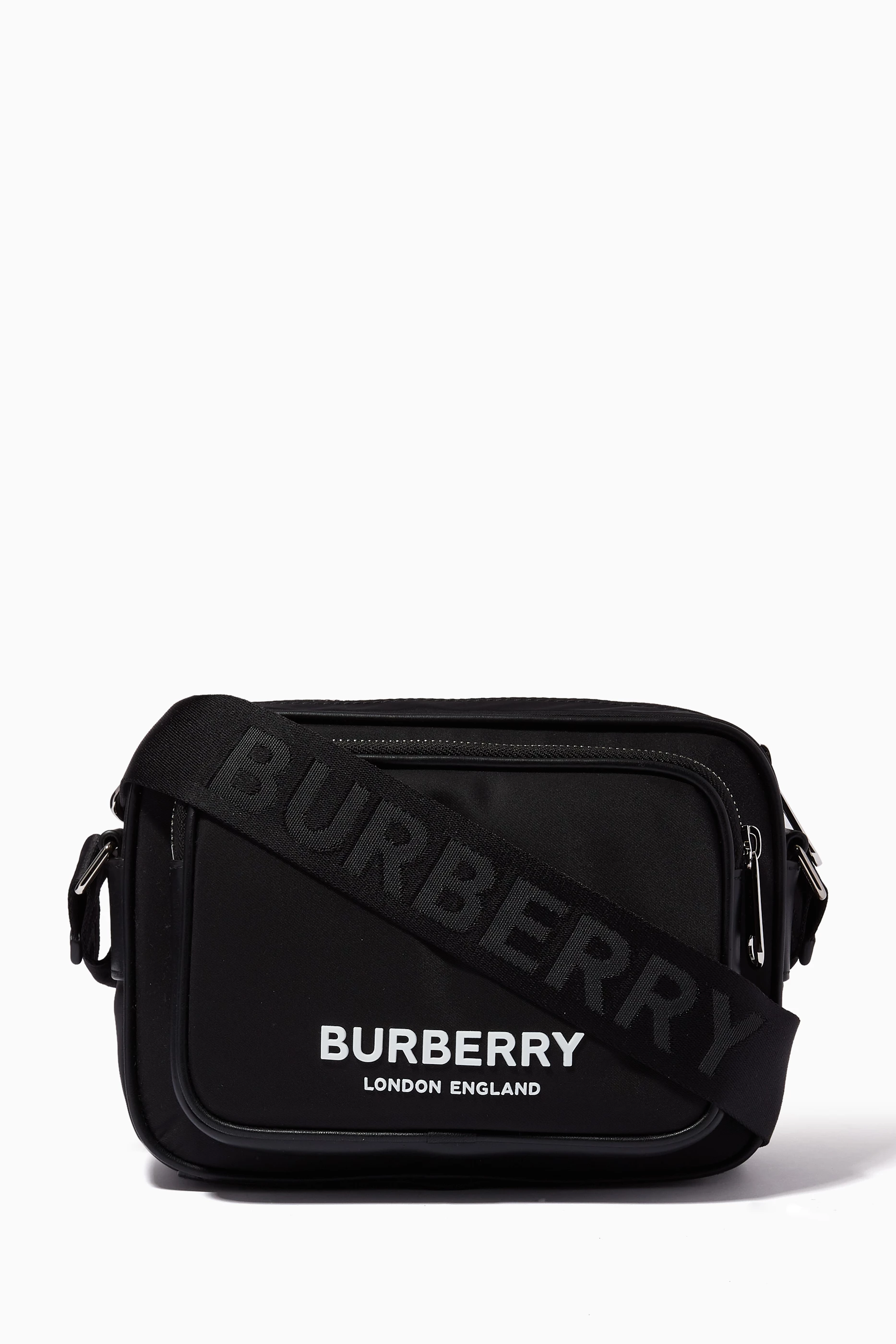 Buy Burberry Black Paddy Crossbody Bag in Nylon For Men Online Ounass Saudi