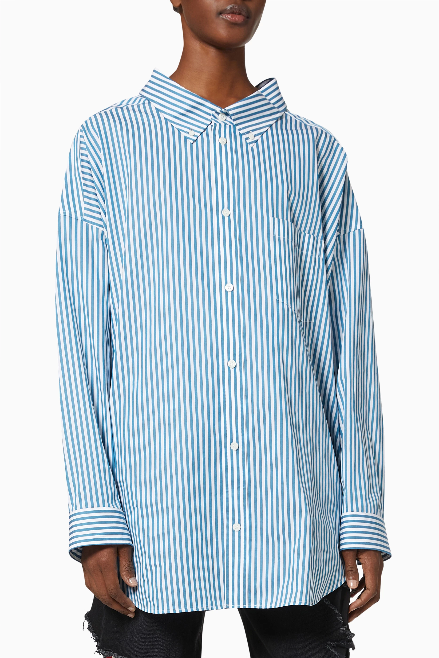 Balenciaga new swing shirt top