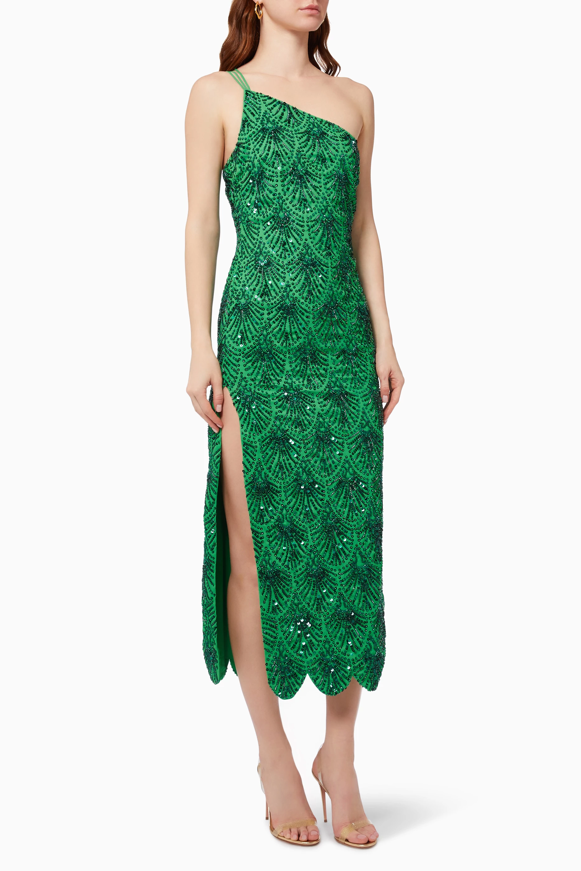 de la vali green dress SUMATRA MAXI DRESS IN SEA GREEN GEORGETTE – DE LA VALI OFFICIAL