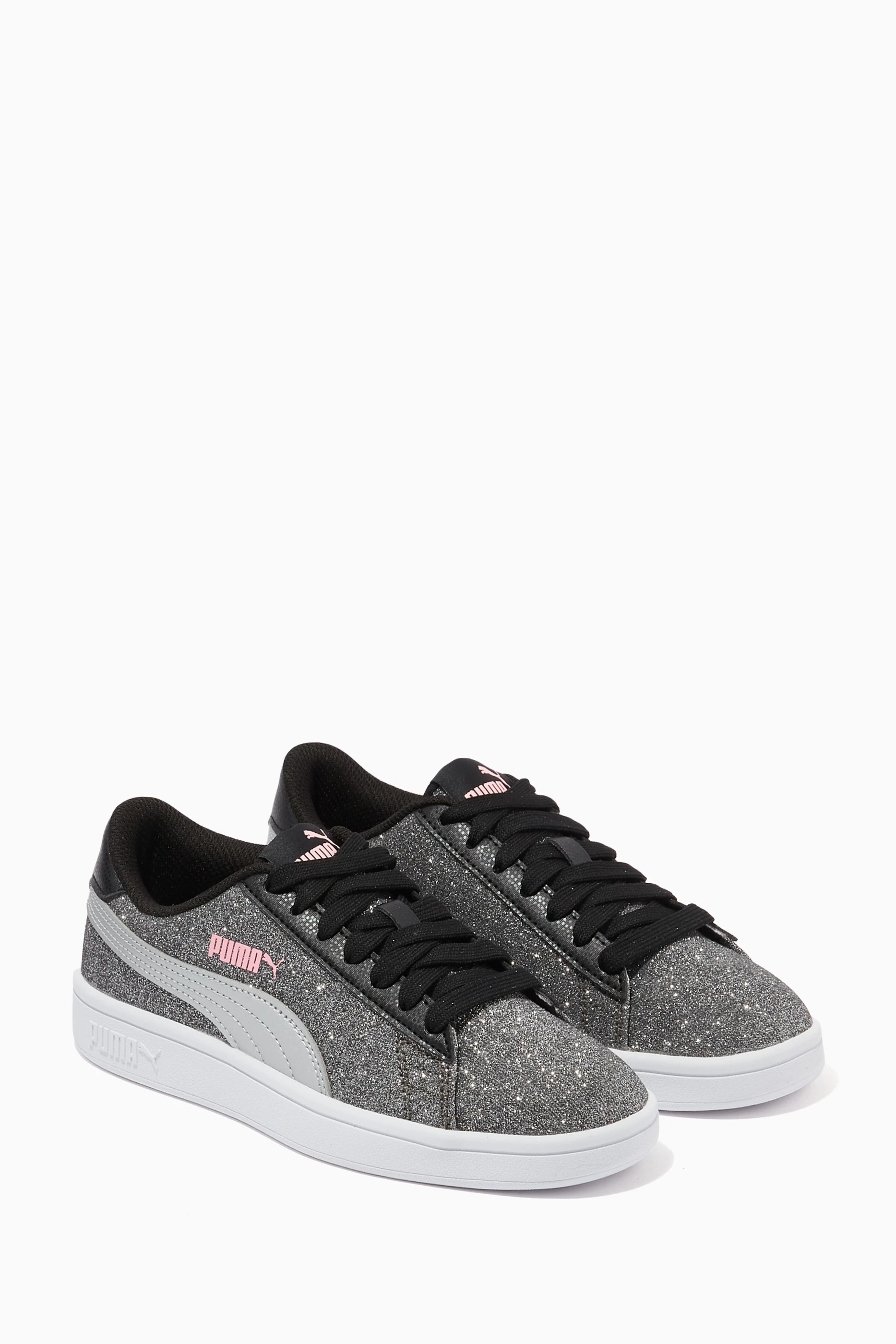 Puma smash v2 glitz glam sneaker top