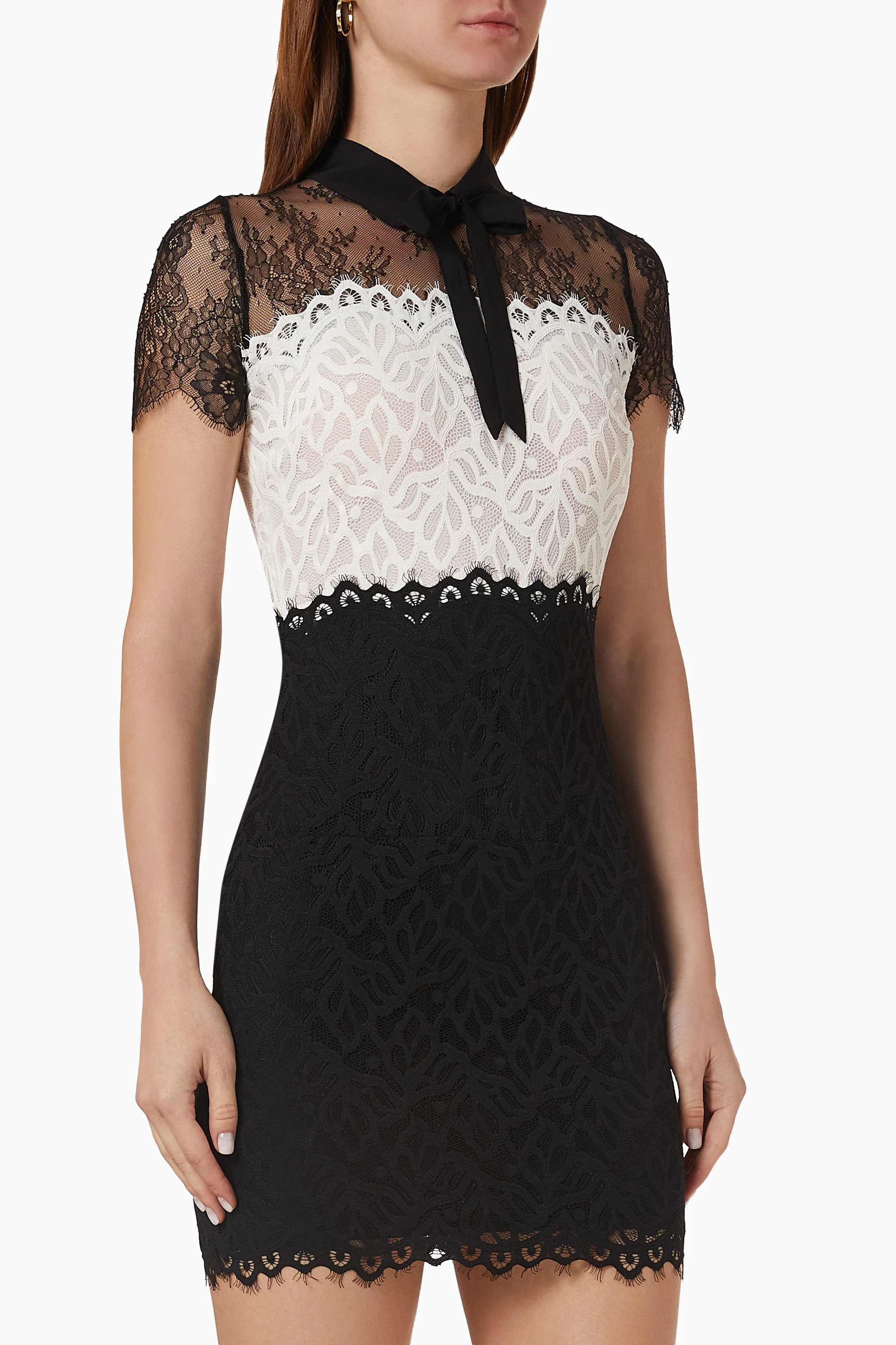 2 tone lace dress online