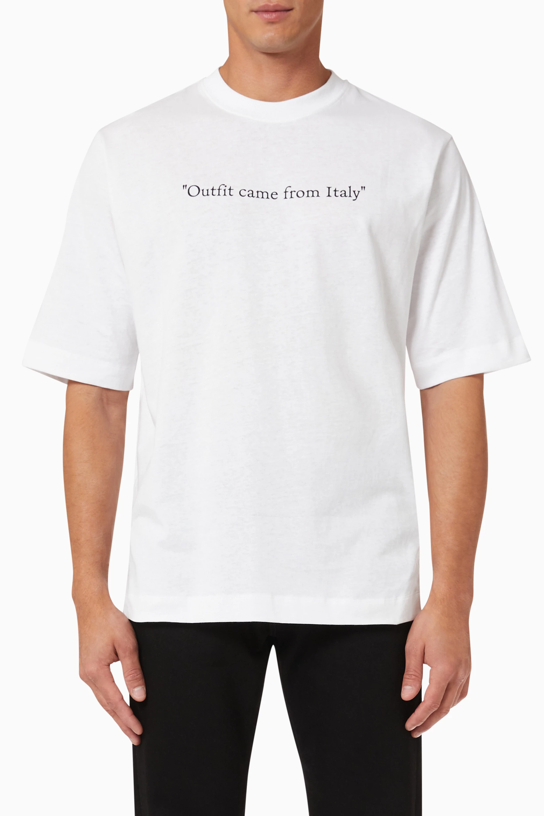 Off white t shirt outfit top