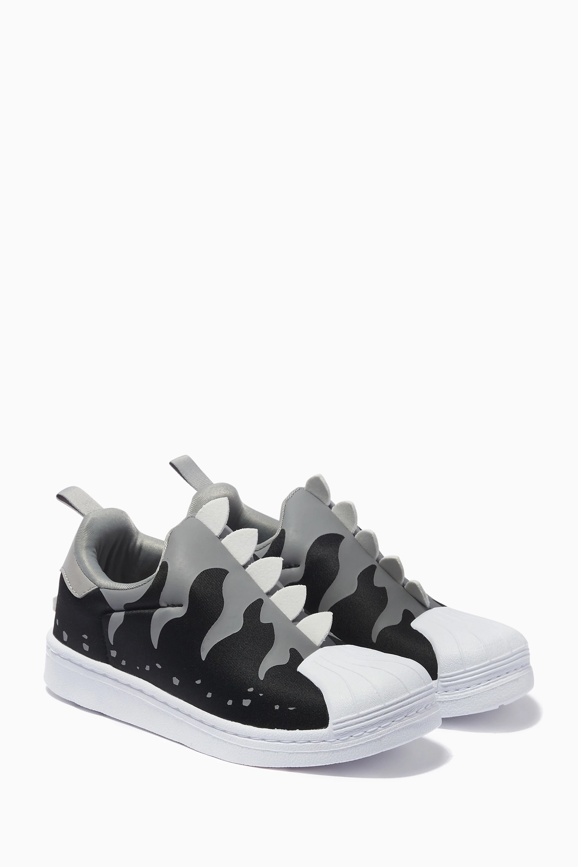 Buy adidas Black Dinosaur Superstar 360 Sneakers For Boys Online Ounass Saudi