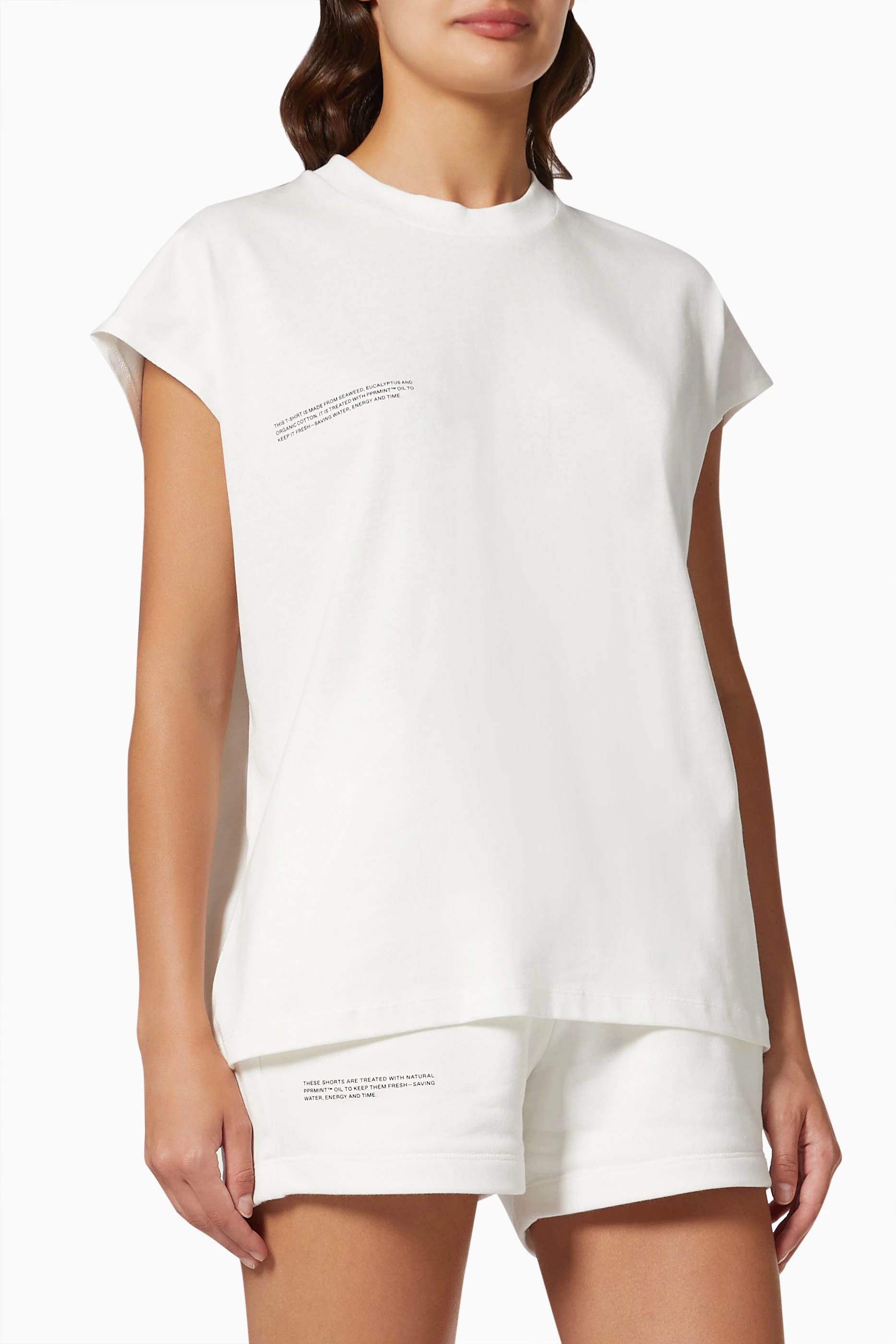 Pangaia Off White Women's Tank Top Pangaia Women's 365