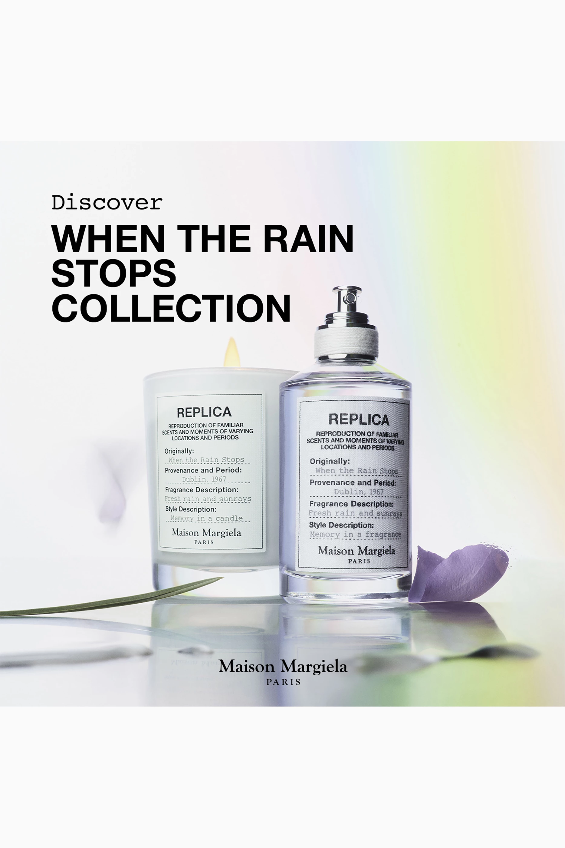 Buy Maison Margiela Beauty Replica When the Rain Stops Eau