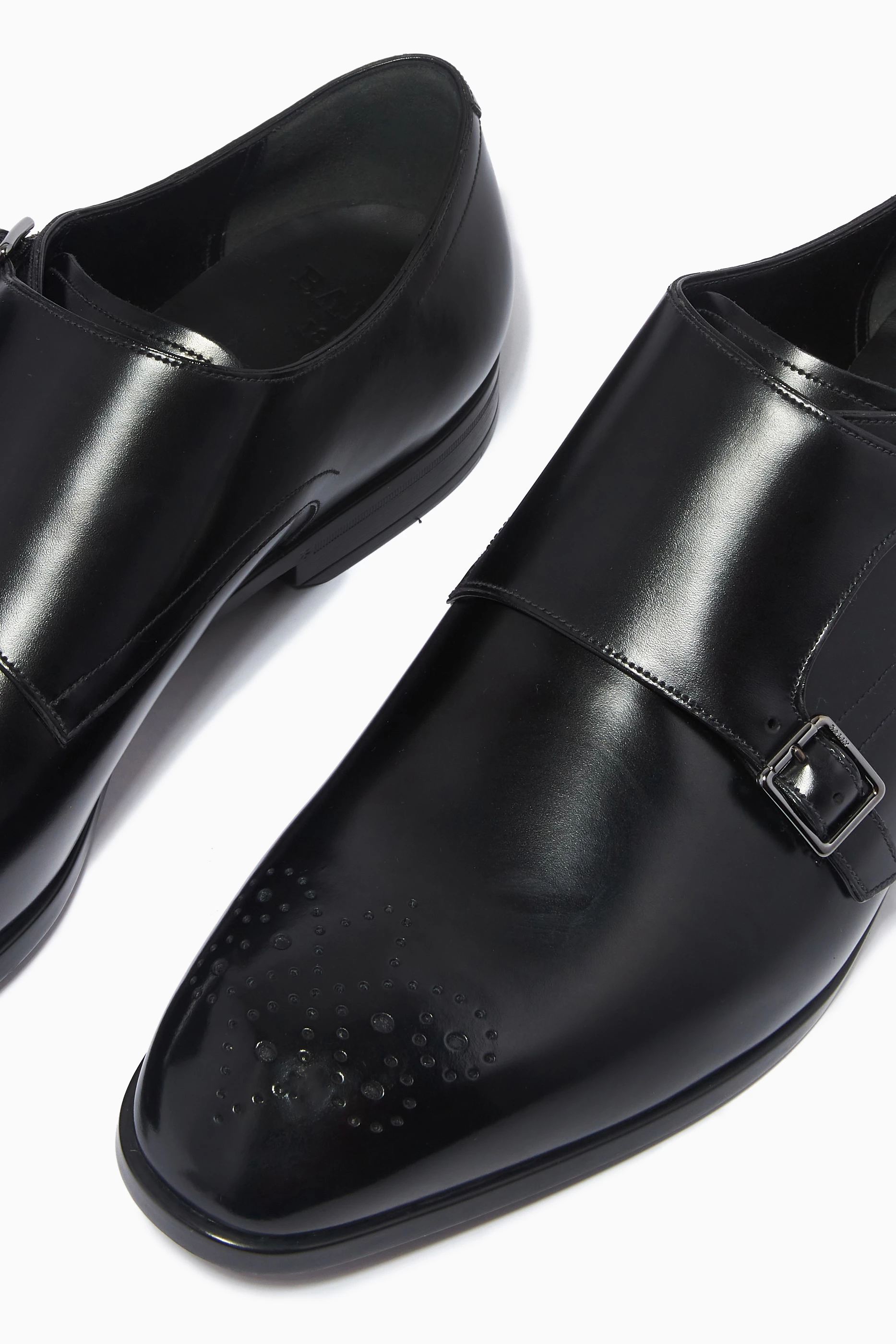 Bally double monk strap shoes on sale