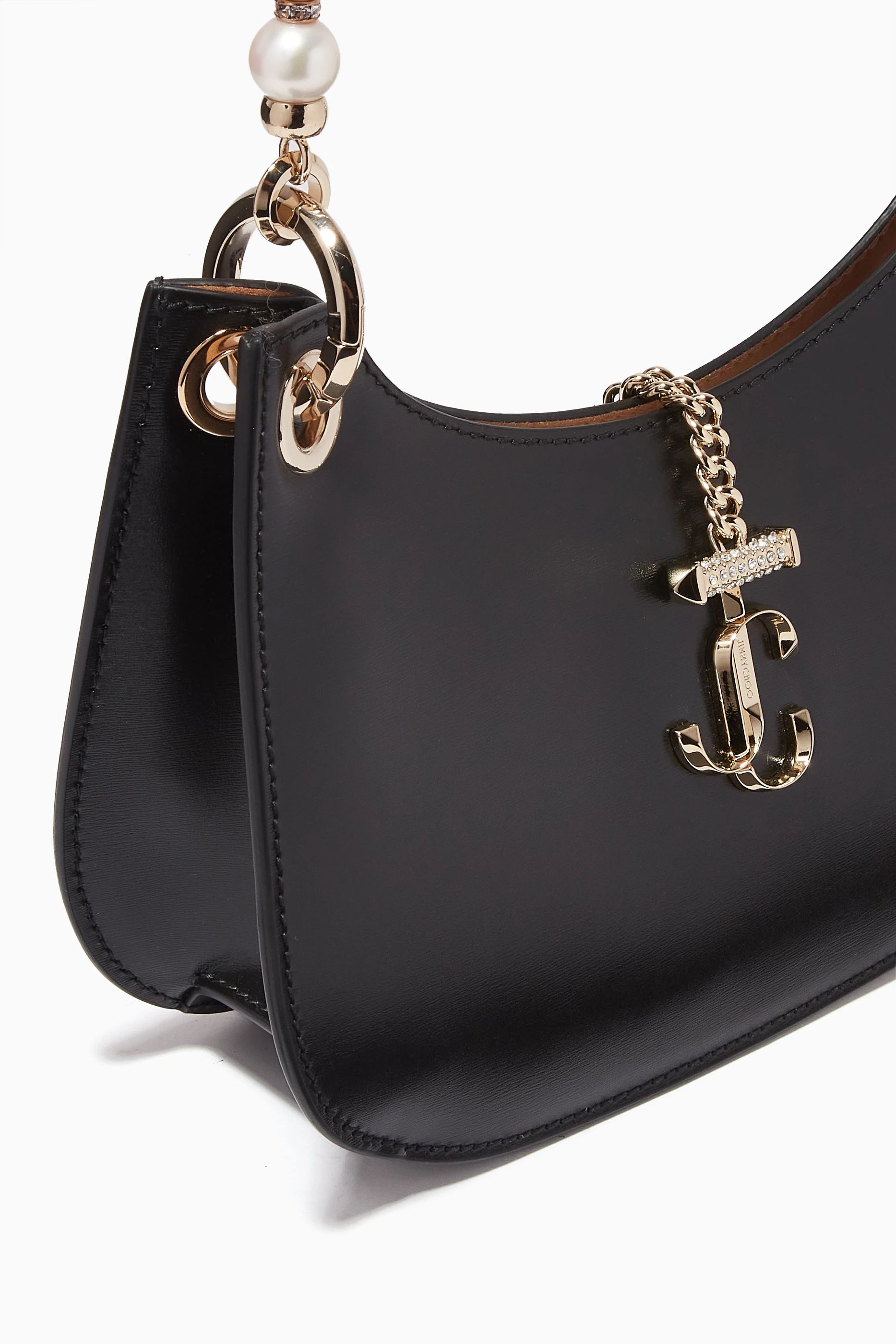 Black Jimmy Choo Varenne Bag Buy Jimmy Choo Black Varenne Hobo/S