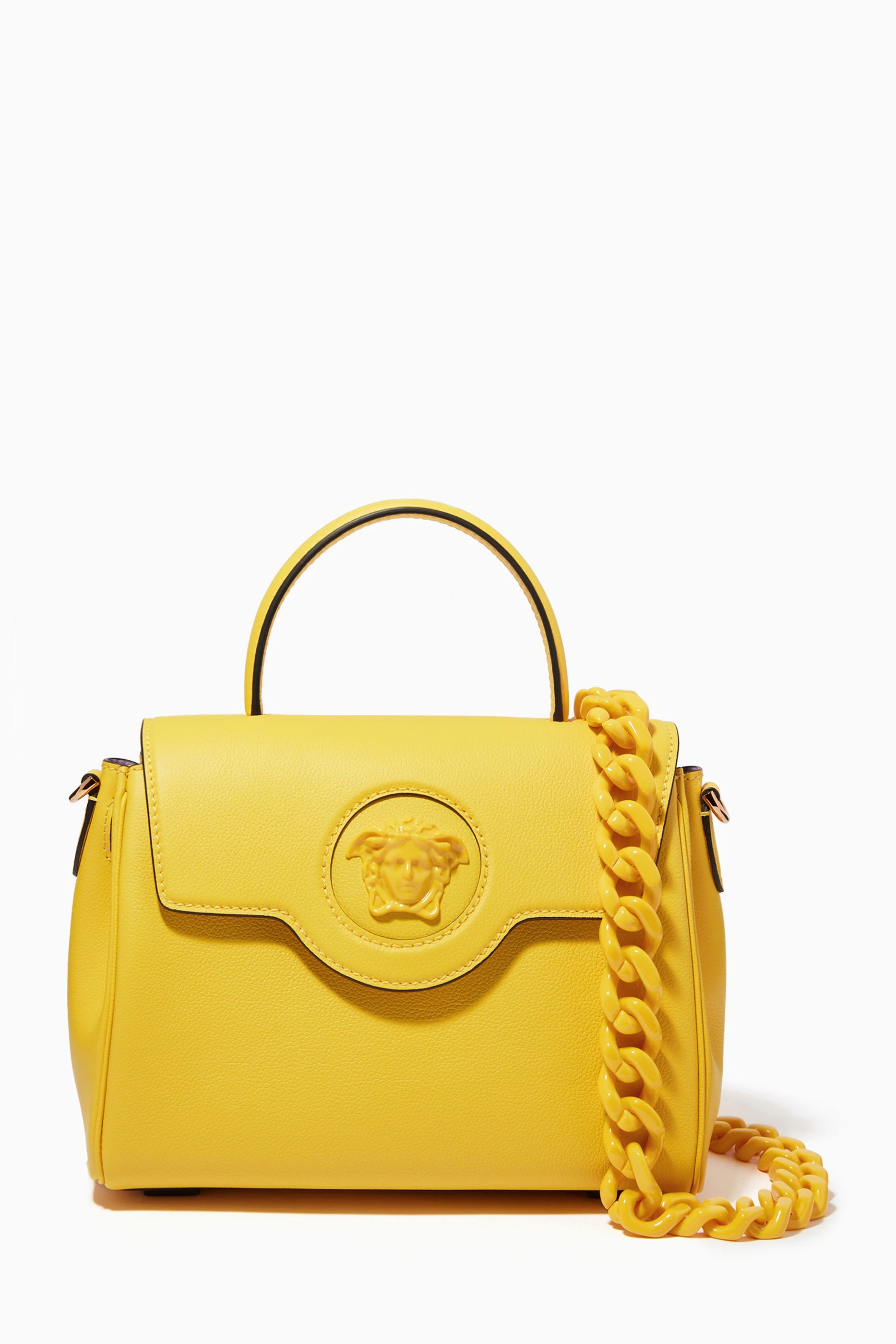 Yellow versace bag clearance