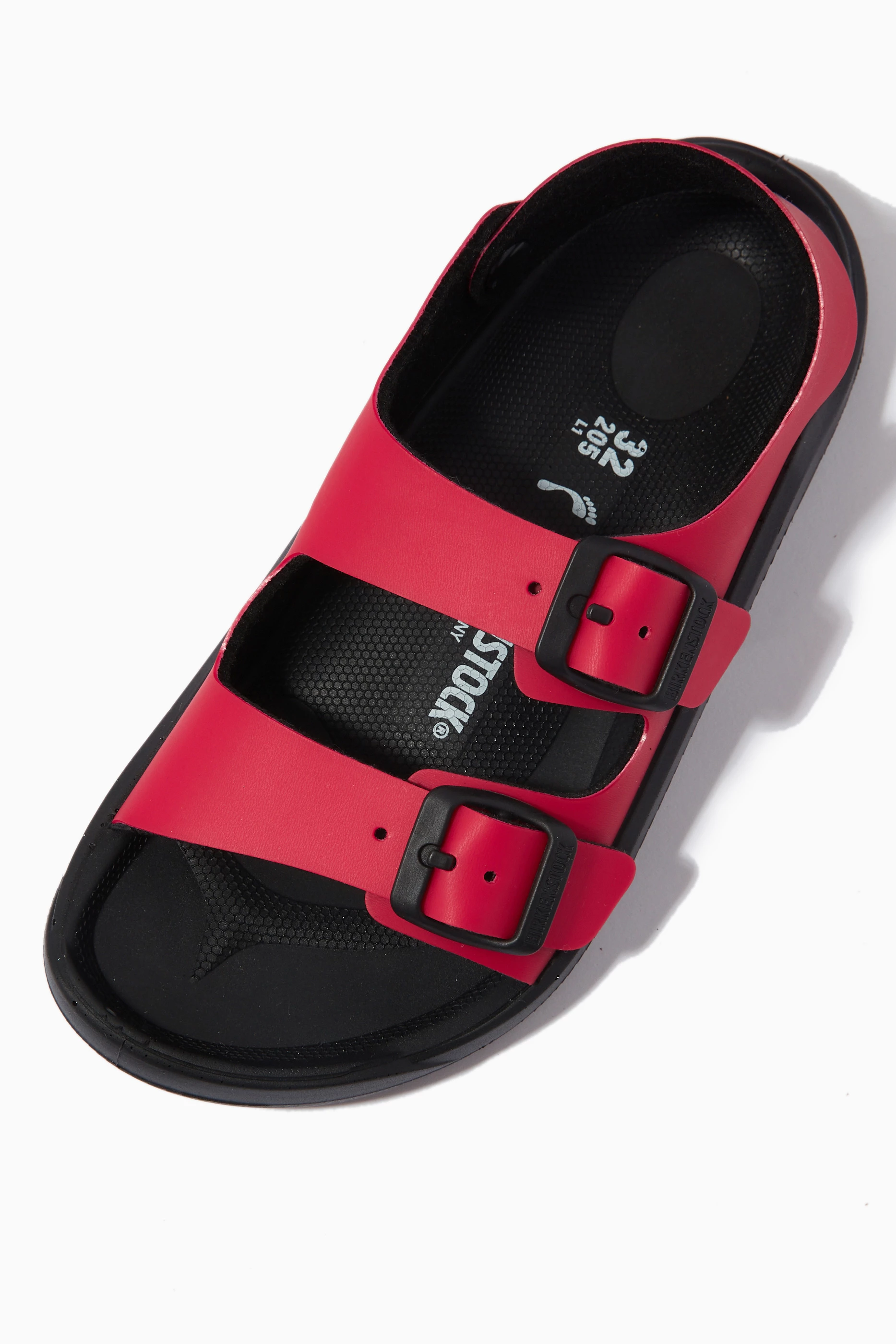 Buy Birkenstock Red Mogami Sandals in Birko-Flor® For Boys Online