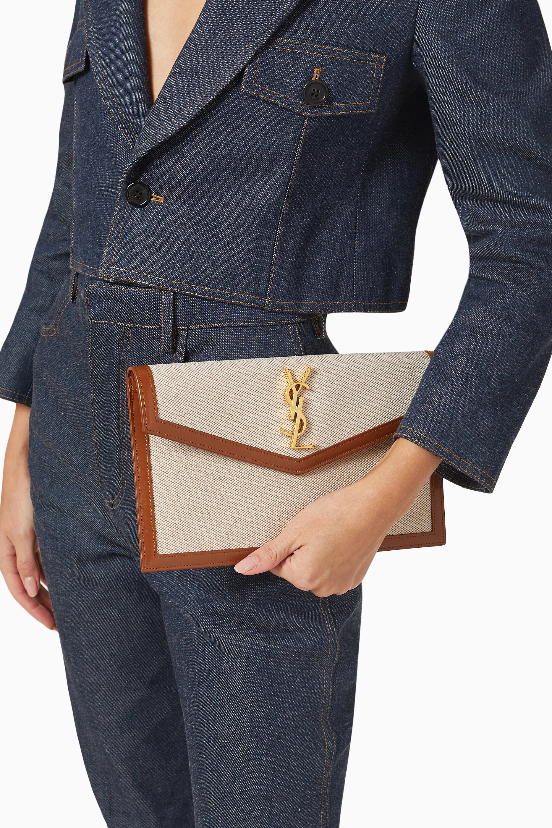 Saint laurent uptown pouch online