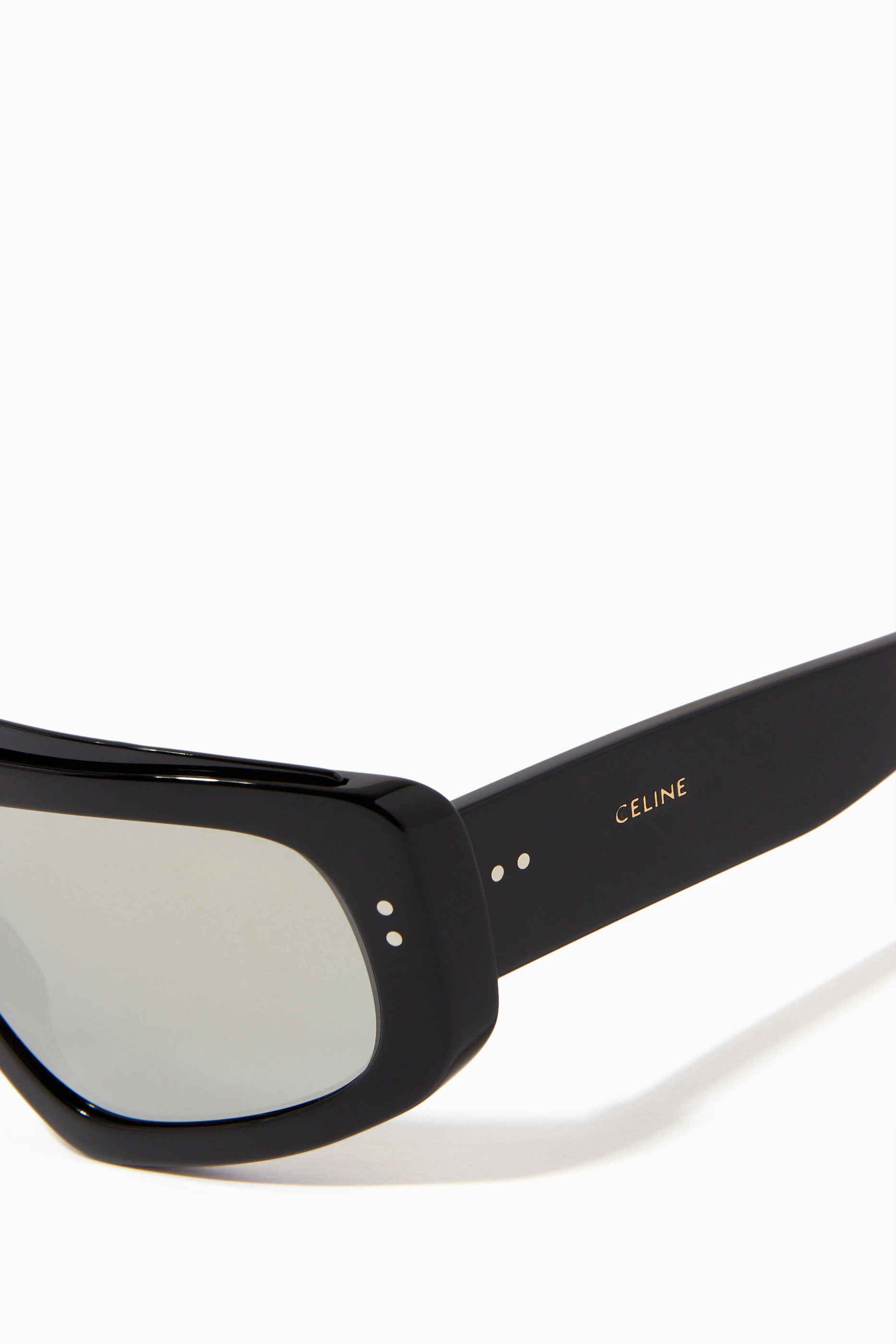Buy Celine Black Ski Mask Sunglasses in Acetate For Women Online Ounass Saudi