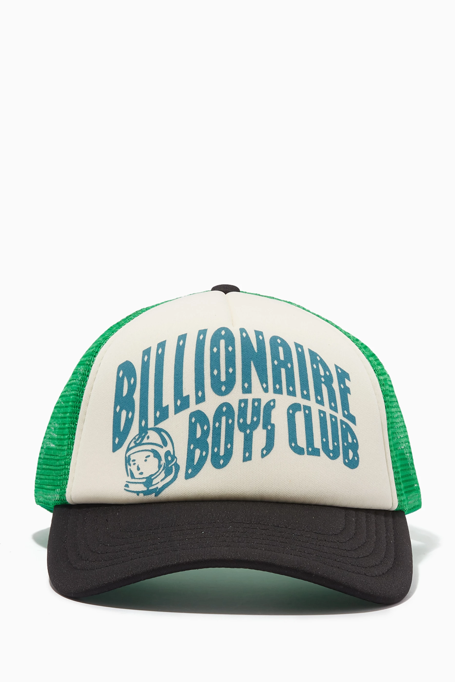 Buy Billionaire Boys Club Green Trucker Cap in Cotton For Men