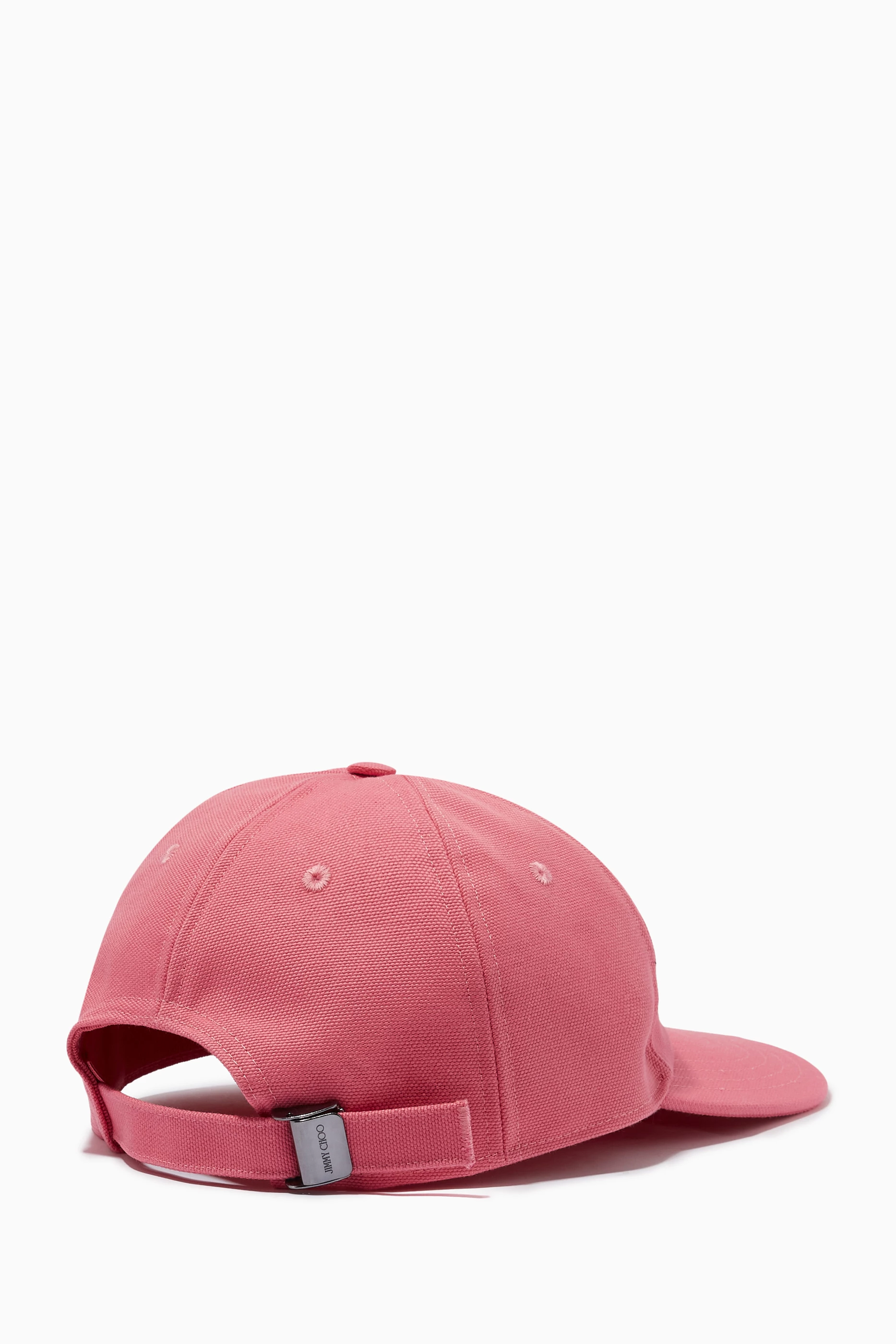 Jimmy Choo Pink Cap with White Logo Cap Jimmy Choo Pink size M International in Other - 29044393 main image 3