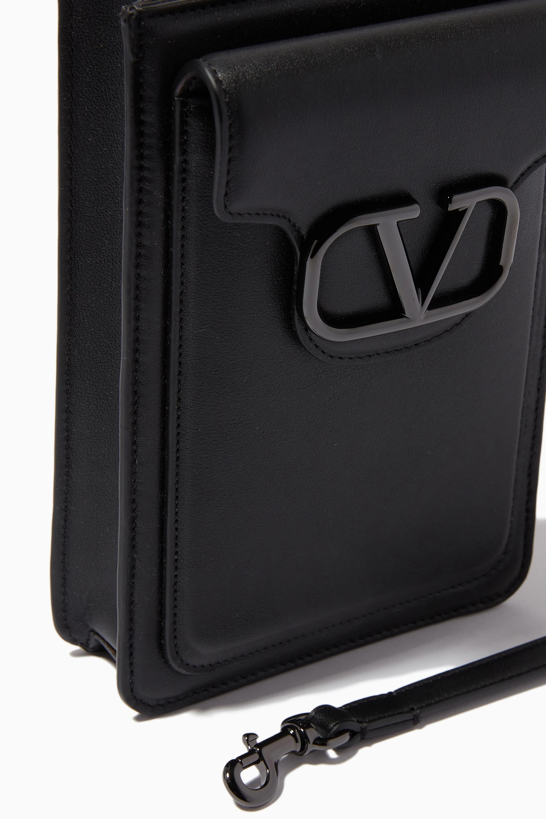 バッグ valentino v-logo handle pouch Valentino Garavani Grey V Logo Stitch Bag ○ Labellov ○ Buy