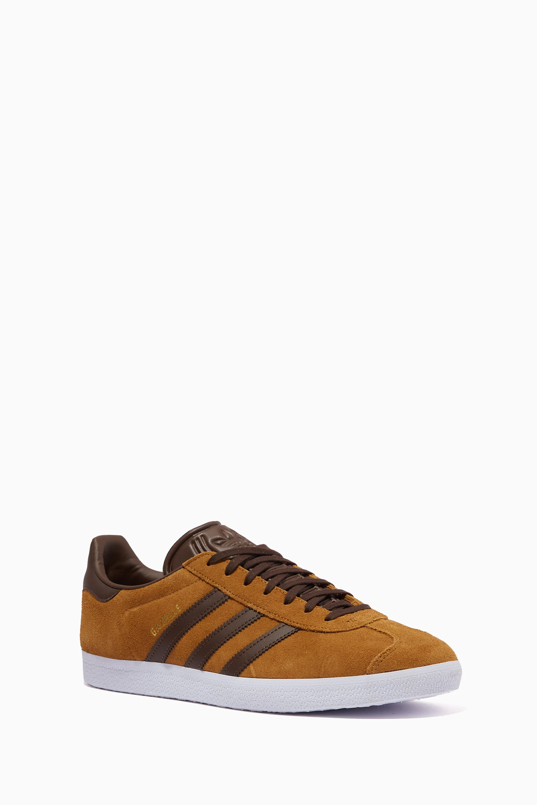 Buy adidas Yellow Gazelle sneakers in Suede For Men Online Ounass Saudi