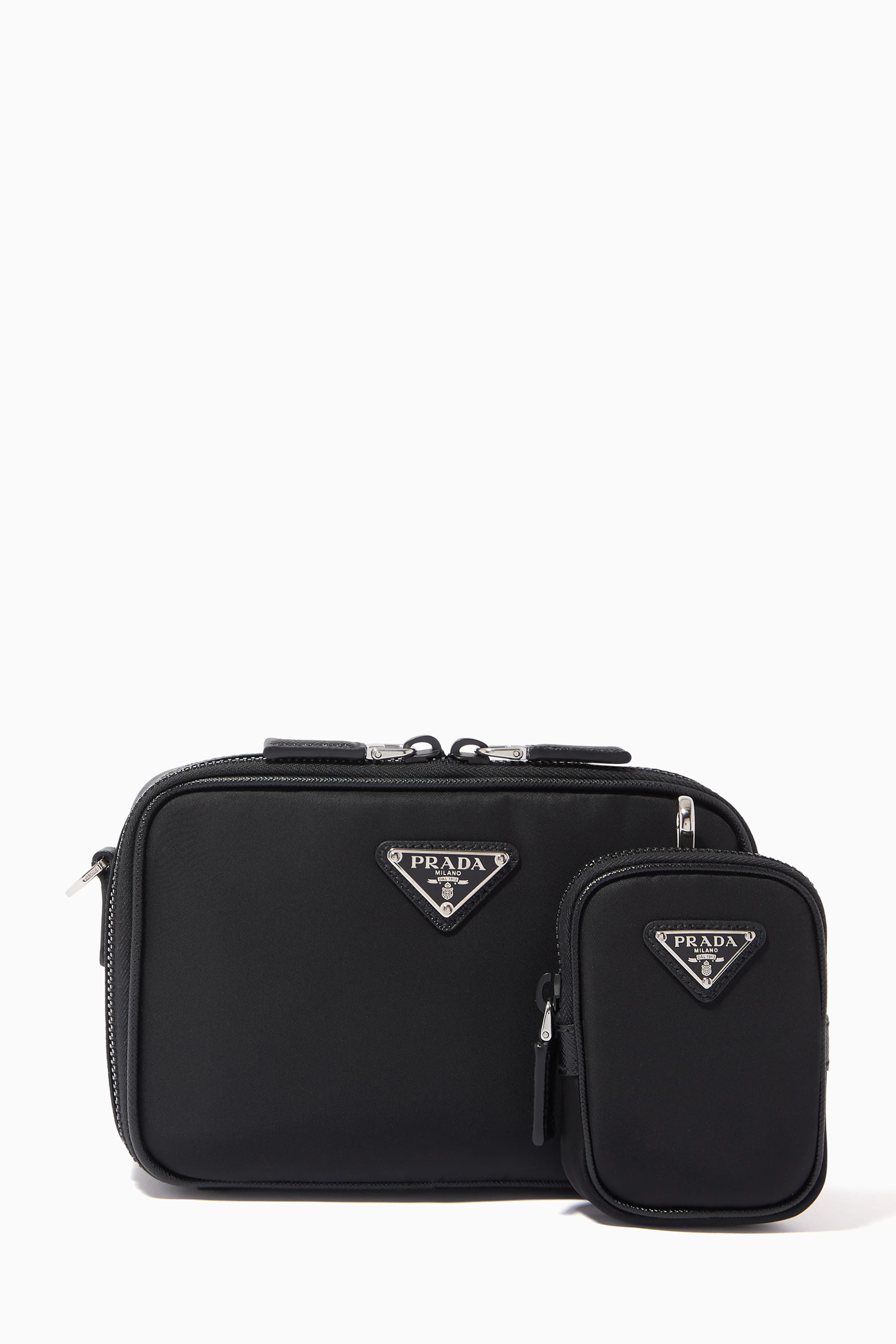 Prada saffiano leather crossbody bag outlet