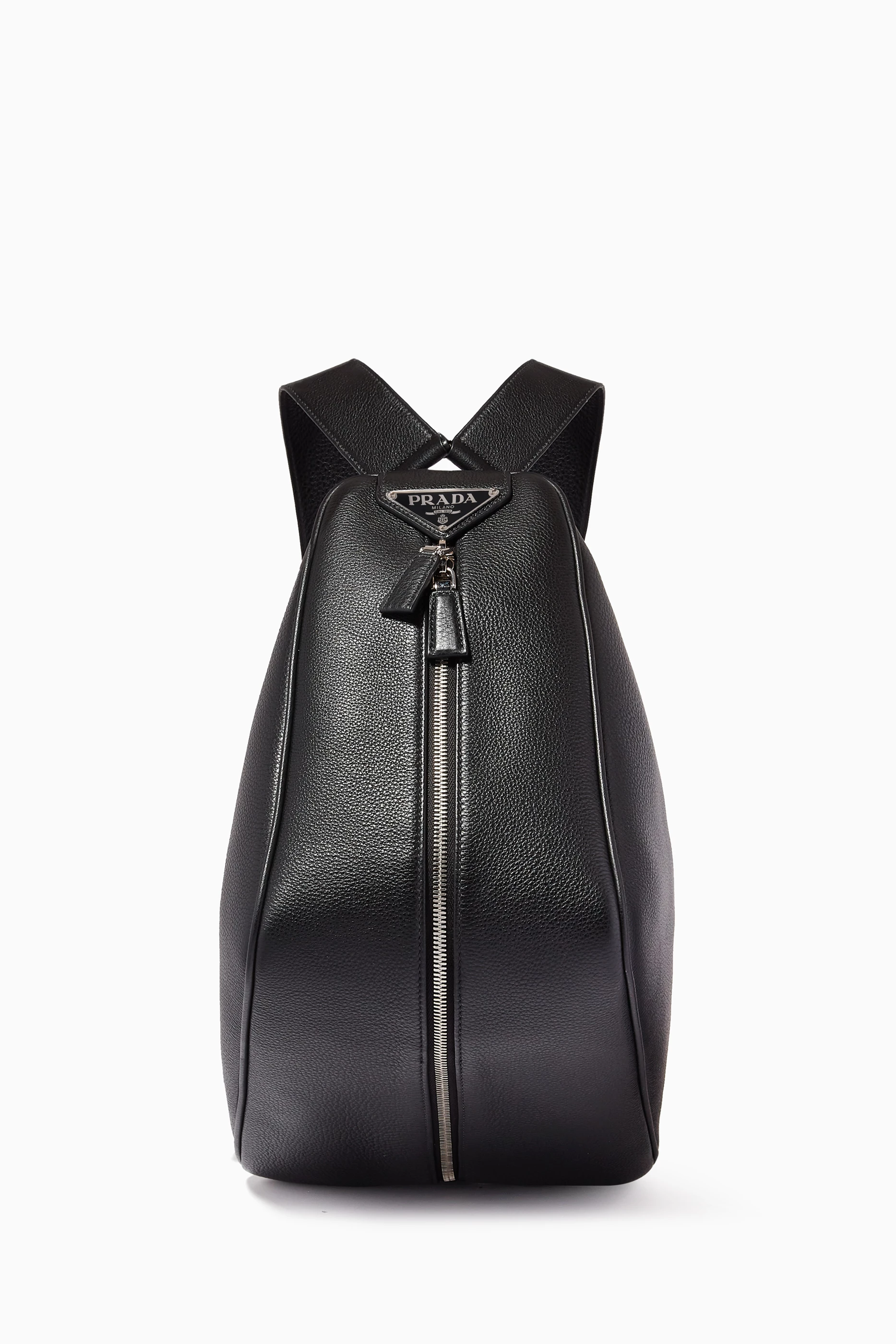 バッグ iirot Triangle Leather Pouch_Black TRIANGLE LEATHER TOTE BAG | JISTORY