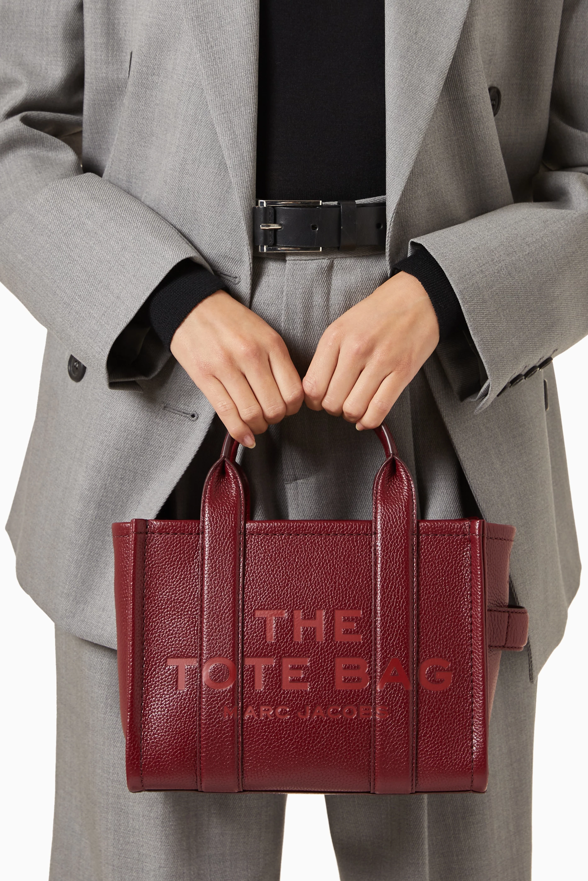 Marc jacobs burgundy bag clearance