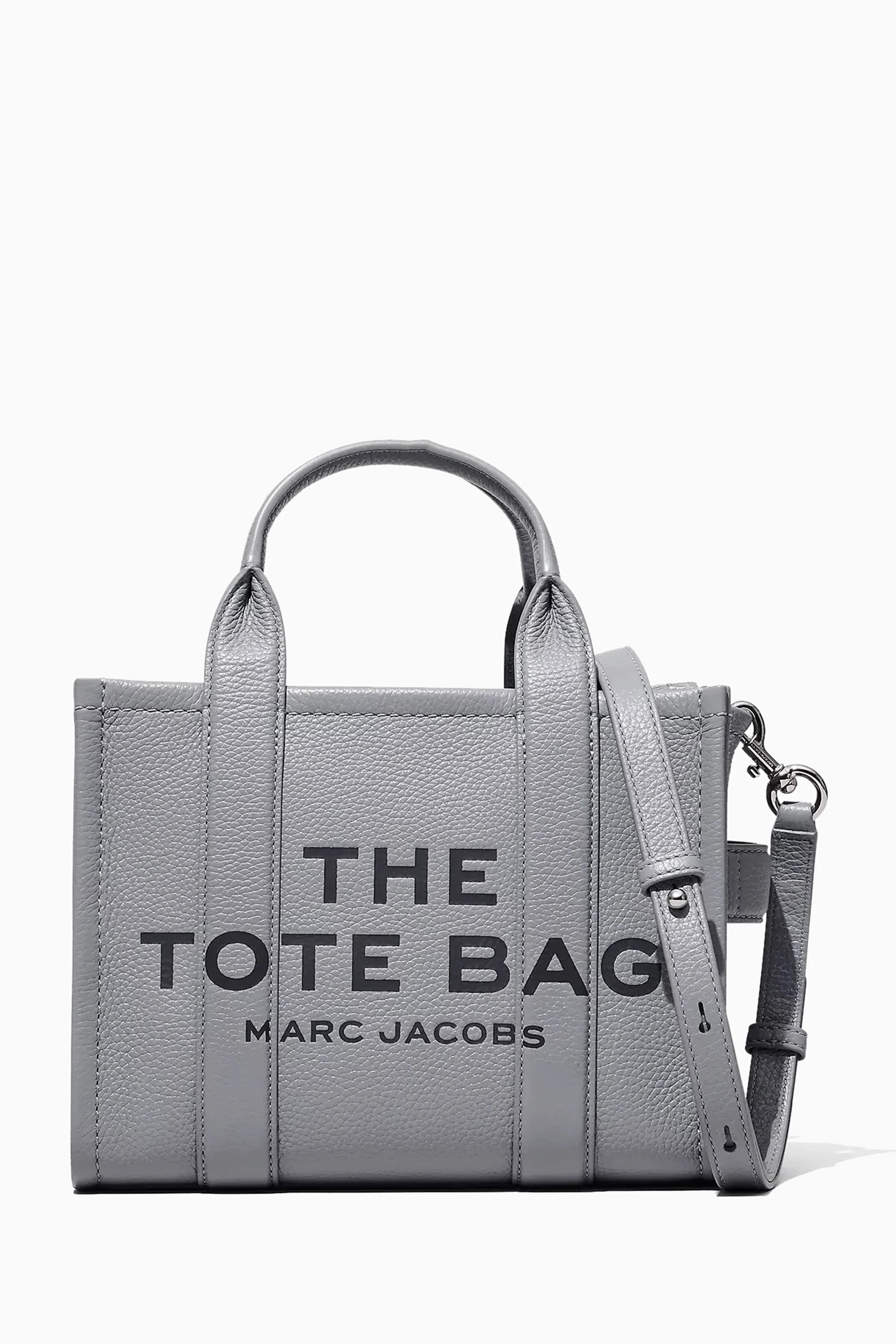 新品未使用 F.C.R.B 23SS SMALL TOTE BAG Buy Marc Jacobs Grey The Small Tote Bag in Leather For Women