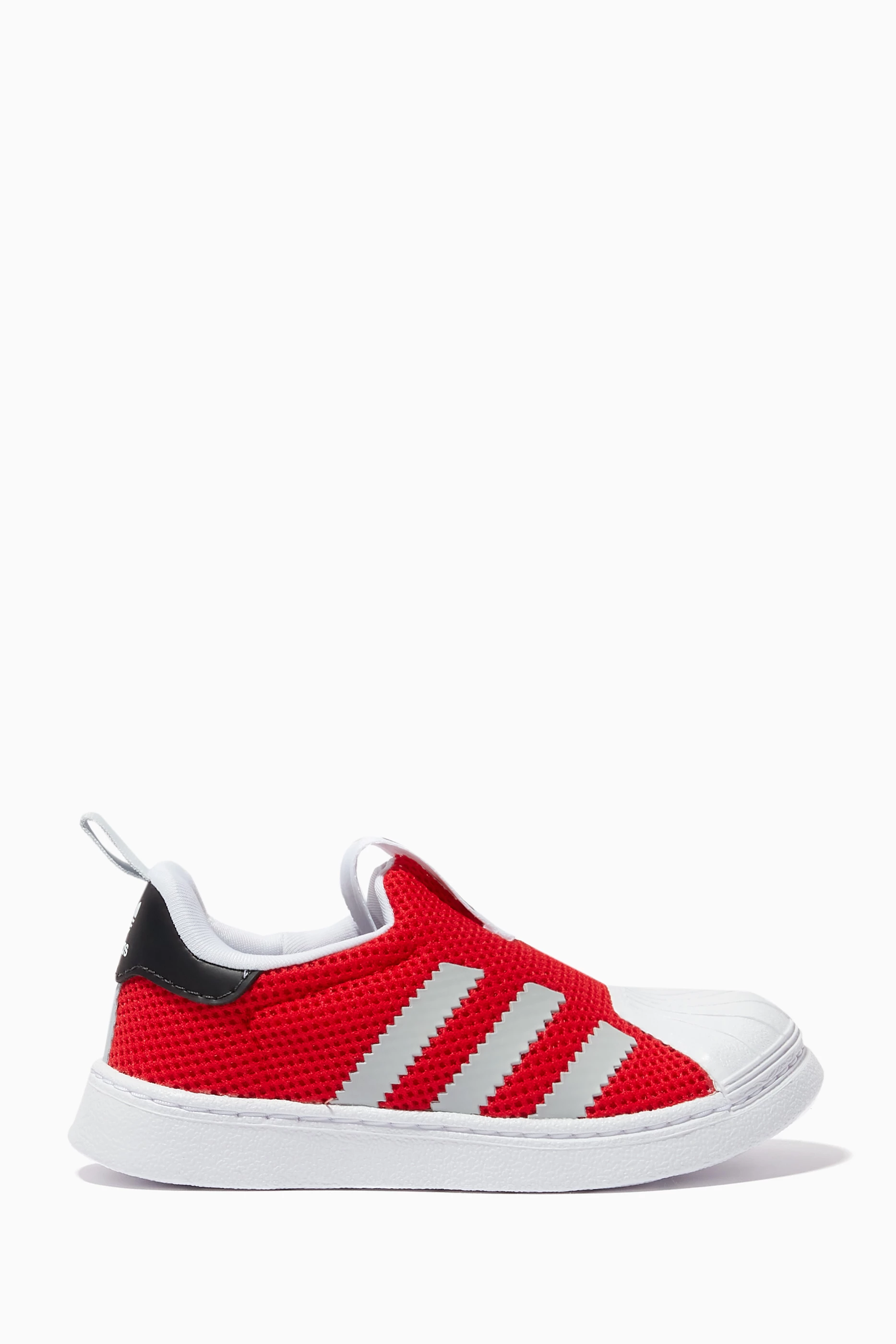 Buy adidas Red Superstar 360 Sneakers in Mesh For Kids Online Ounass Saudi