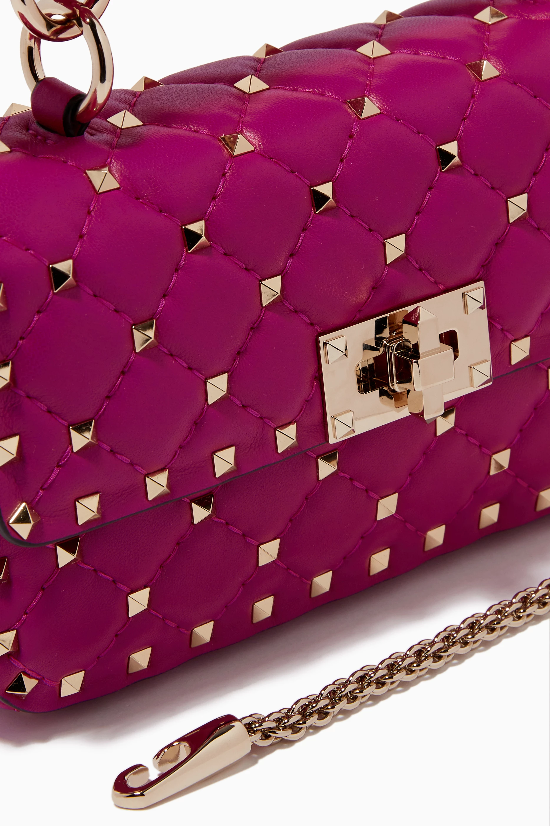Valentino pink velvet bag clearance