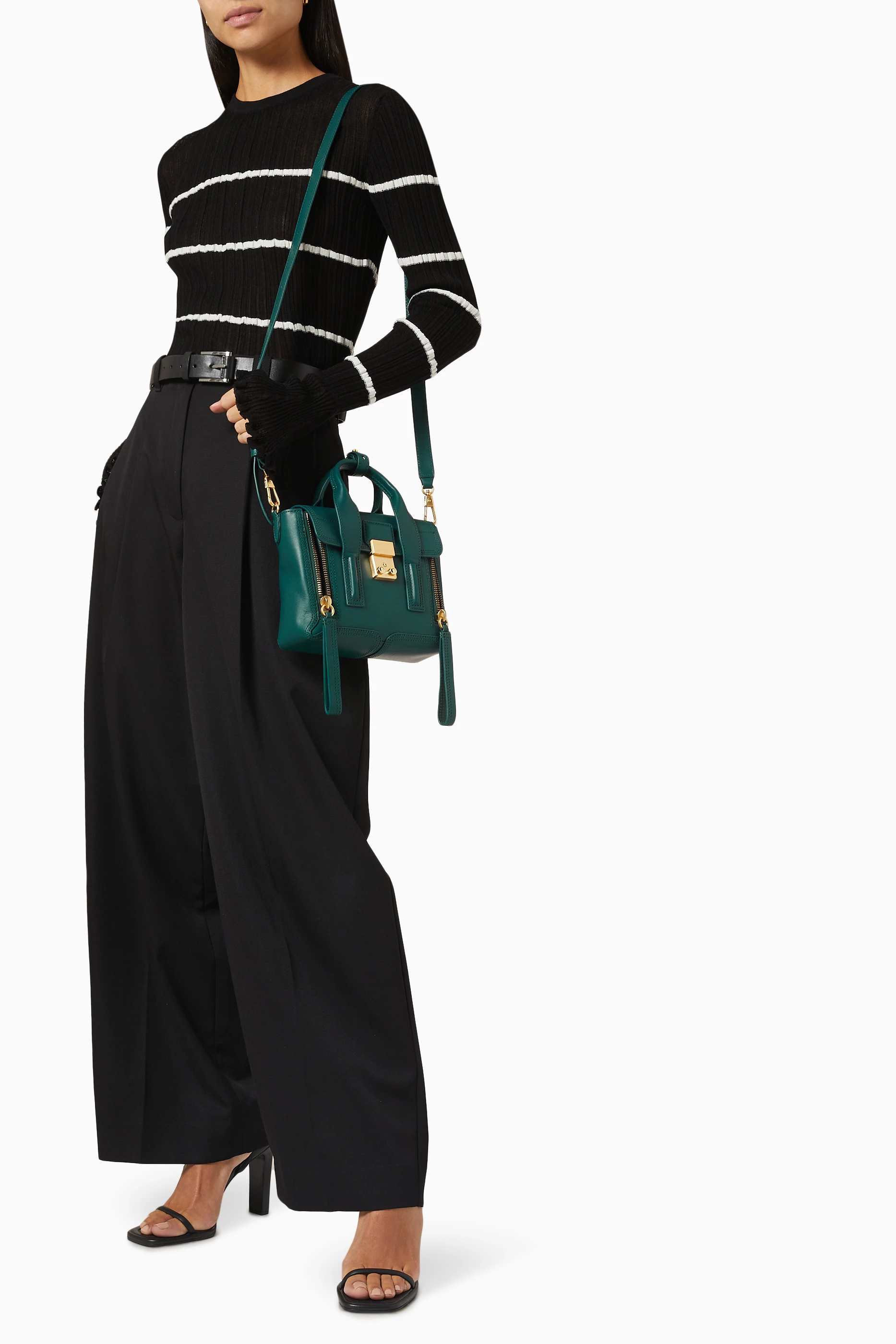 Phillip Lim Mini Pashli Outfit Buy Phillip Lim Green Pashli Mini