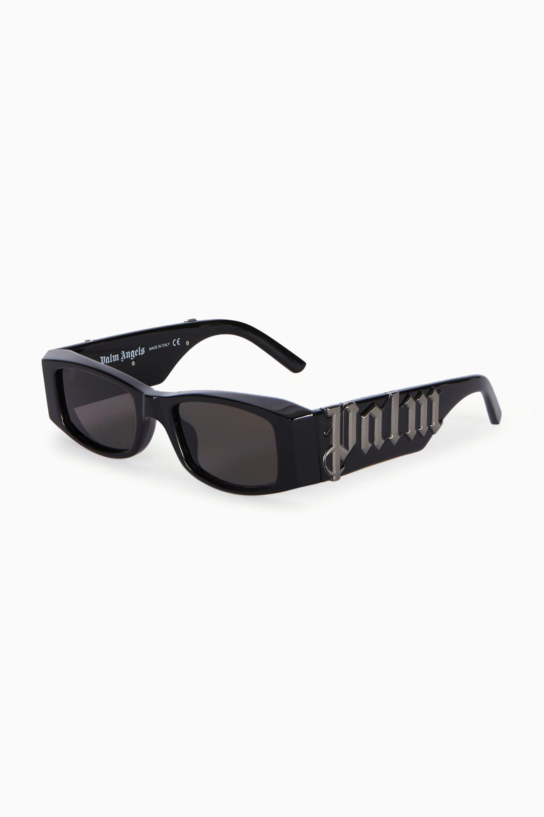 Buy Palm Angels Black Angel Sunglasses in Acetate For Men Online