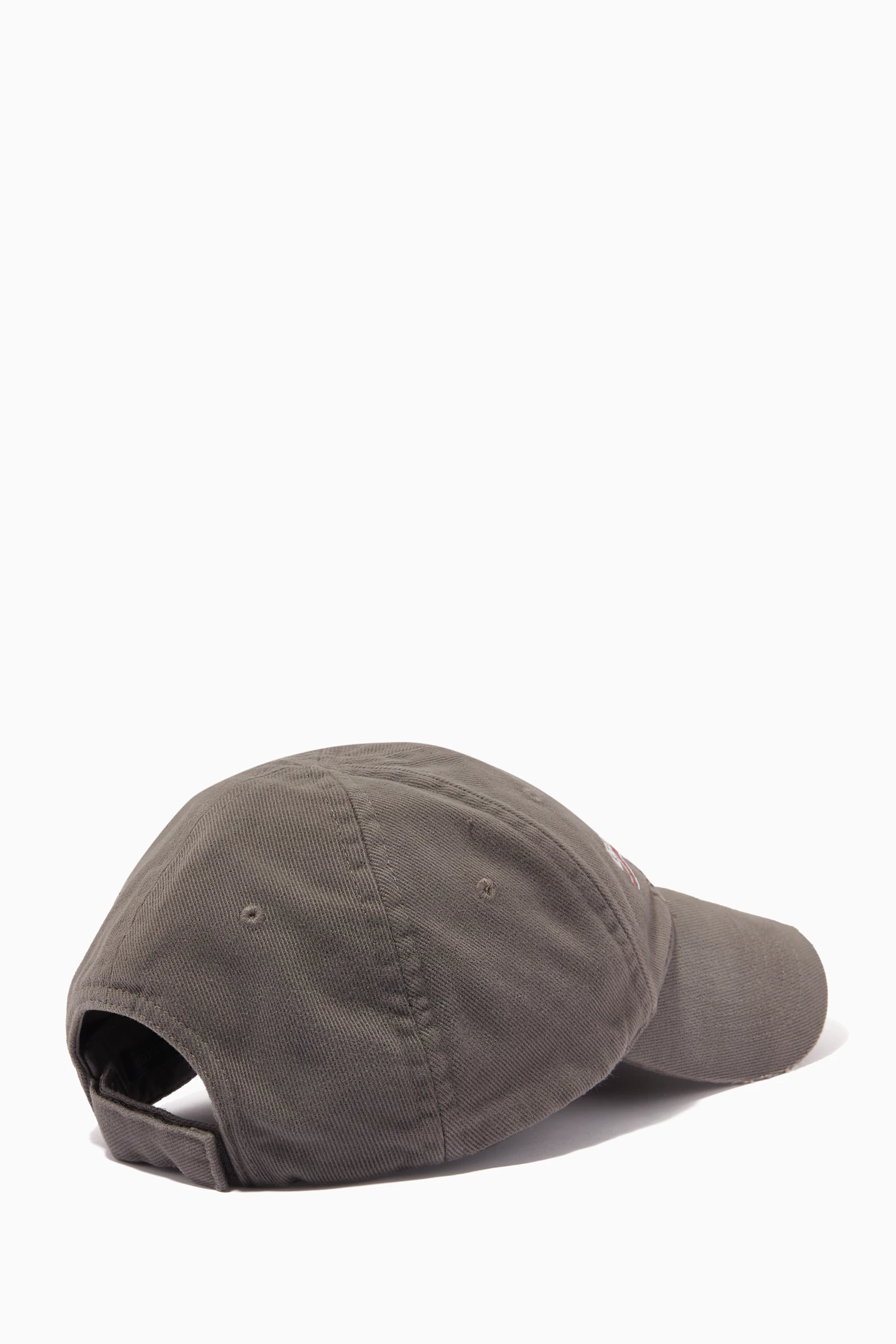 Buy Balenciaga Grey Political Campaign Destroyed Cap in