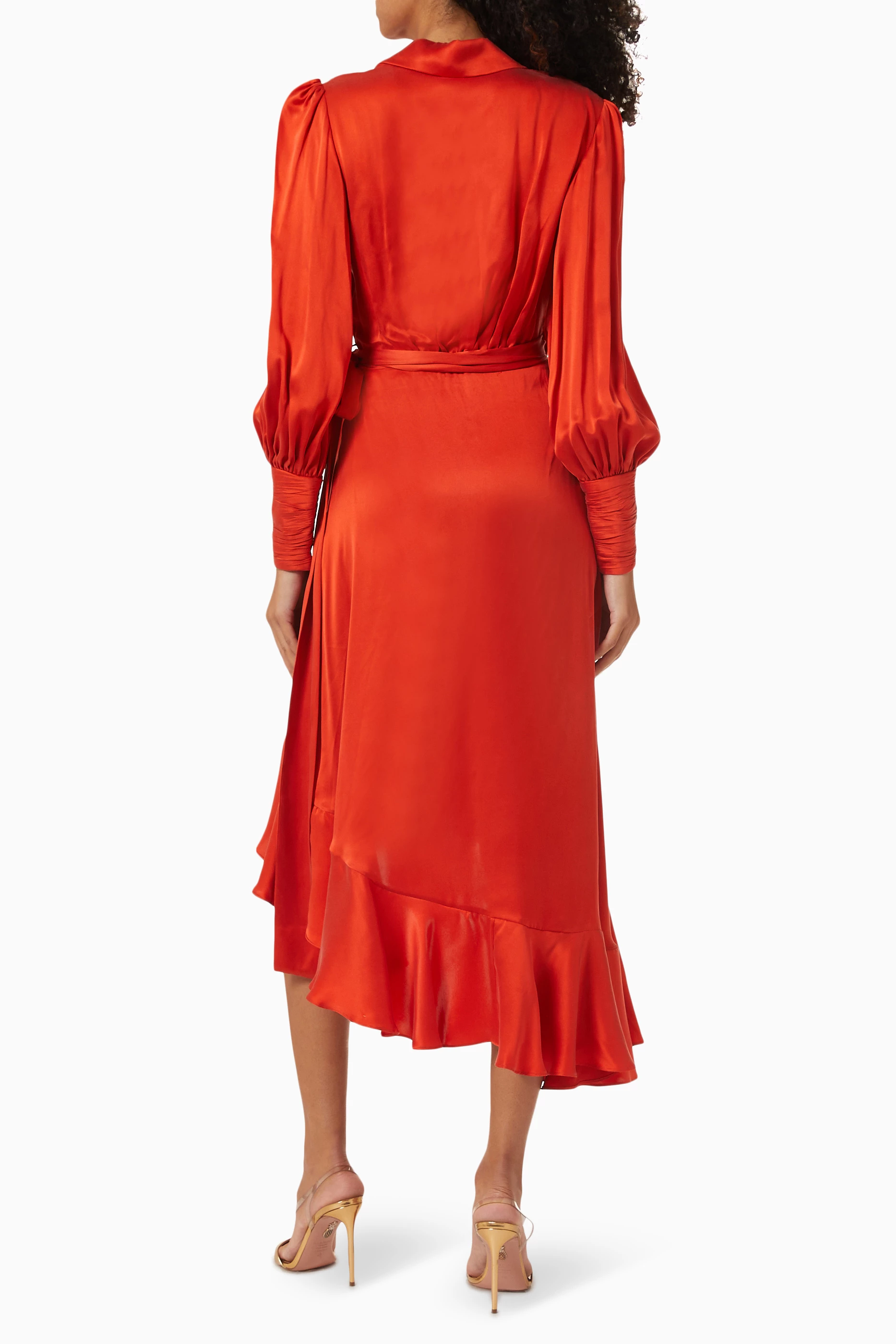 knee length dresses for ladies MIDI DRESS WRAP – Lord & Taylor