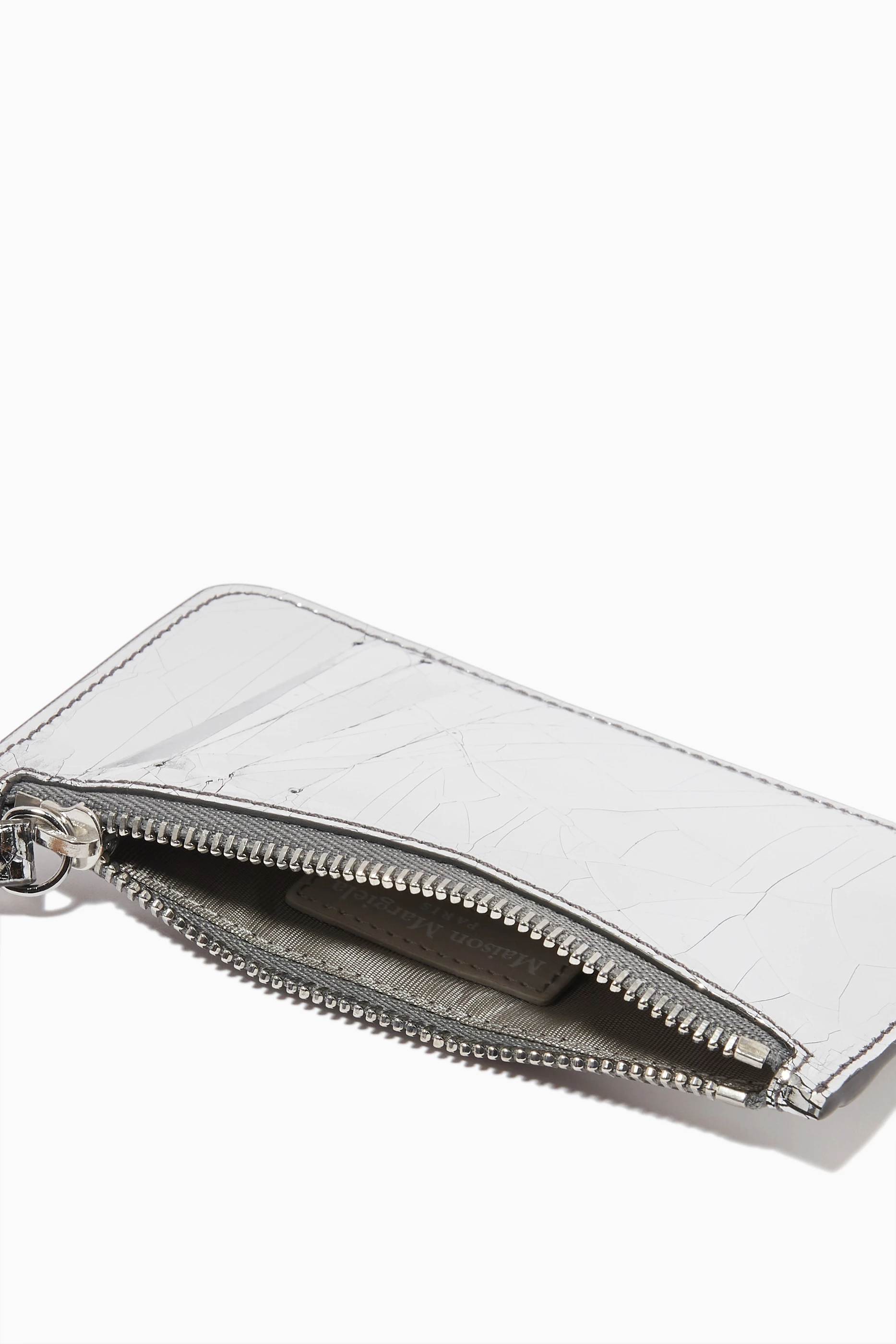 Buy Maison Margiela Multicolour Zippered Card Holder in
