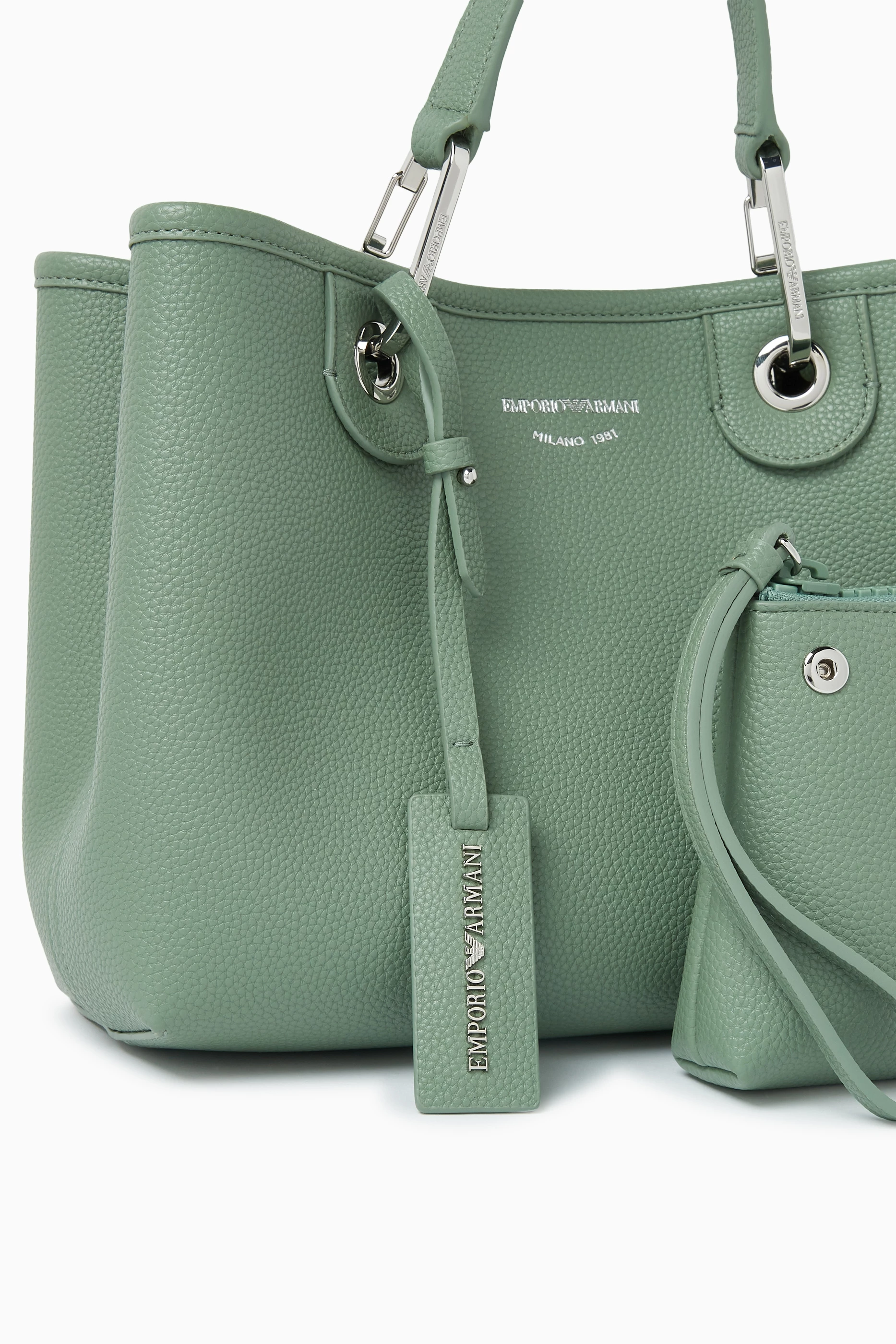 ポンチョ・ケープ EMPORIO ARMANI Woman Cape Green EW002069AF16521 UB037 16230999AJ_12_f.jpg