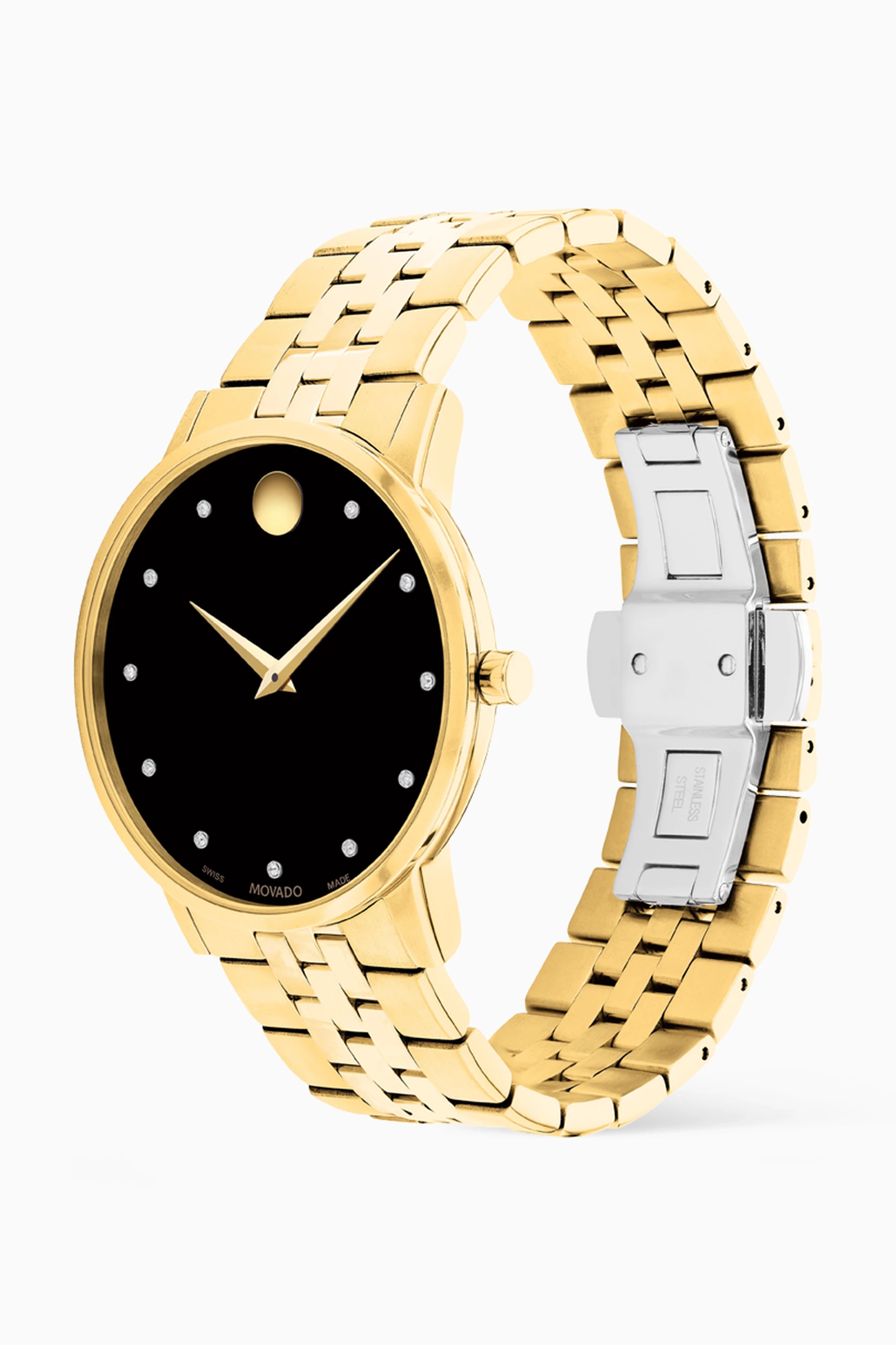 Movado museum classic diamond store