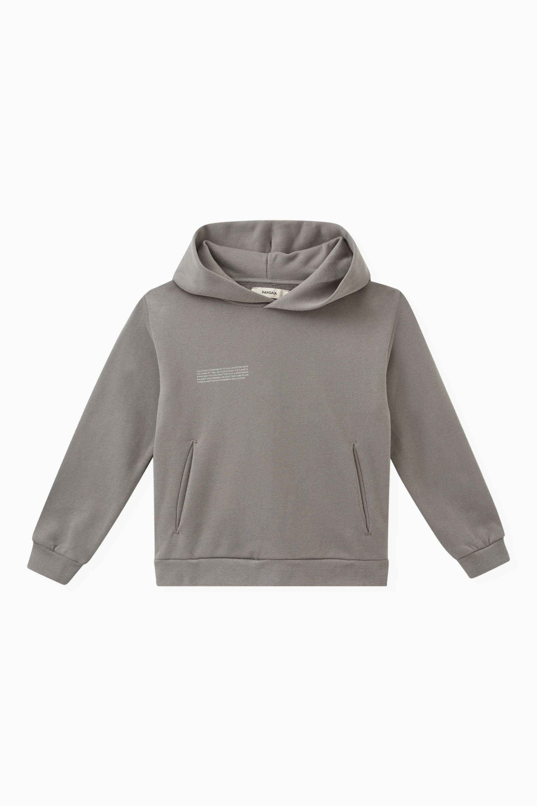 Buy PANGAIA Grey Planet 365 Hoodie in Organic Cotton For UNISEX Online Ounass Saudi