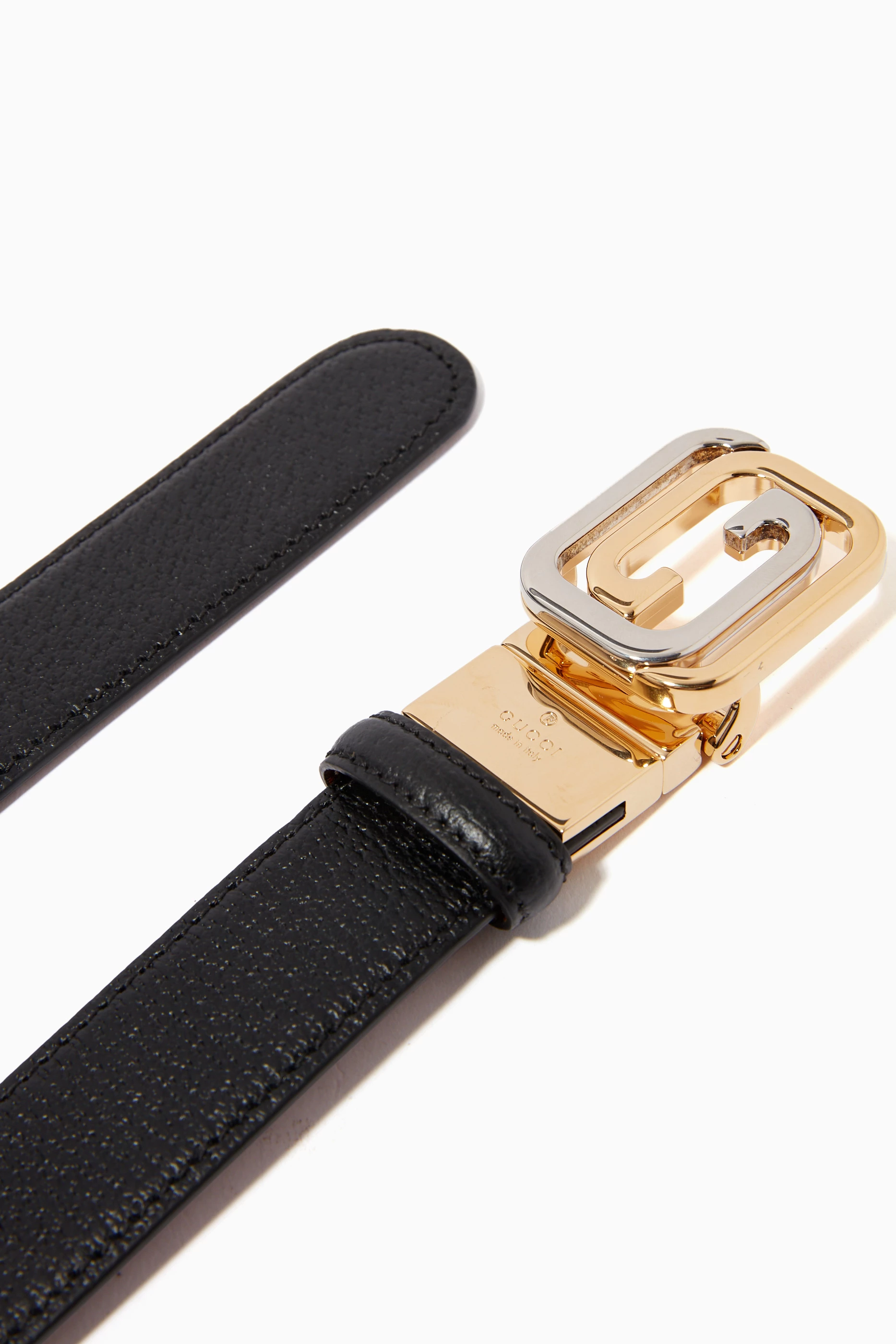 Leather Gucci 7441 Watch Buy Gucci Black Squared Interlocking G