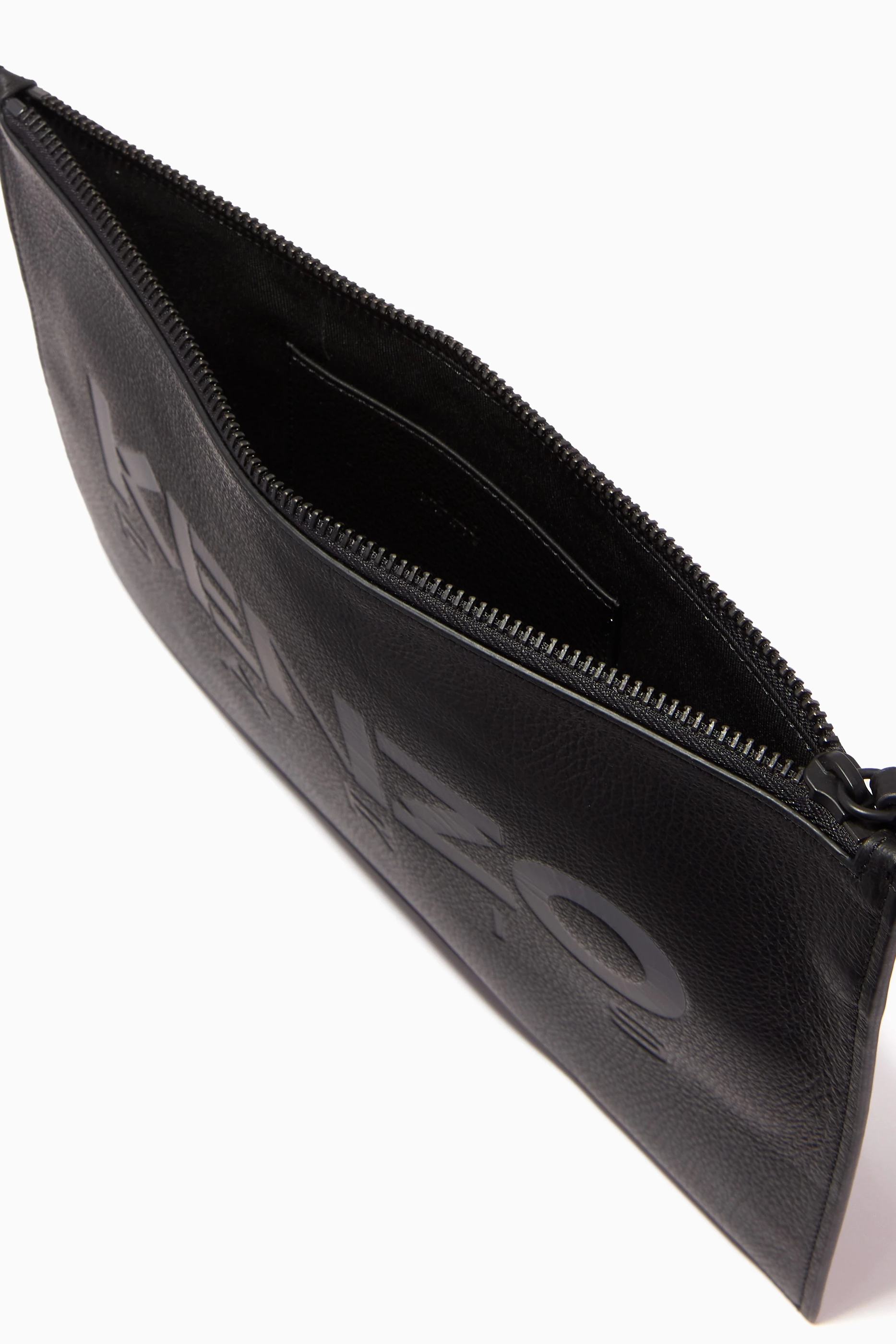 Kenzo clutch leather on sale