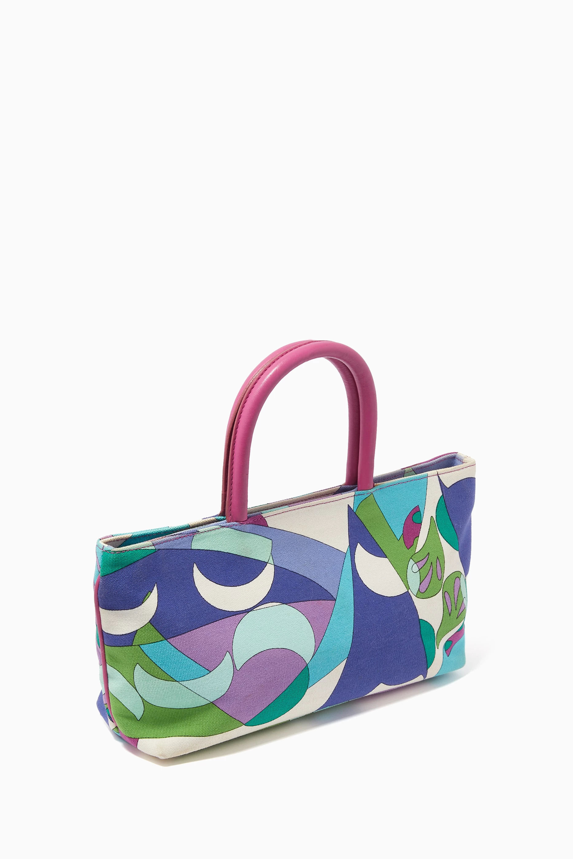 Pucci Multicolour Emilio Pucci Mini Bag Emilio Pucci Top Handle