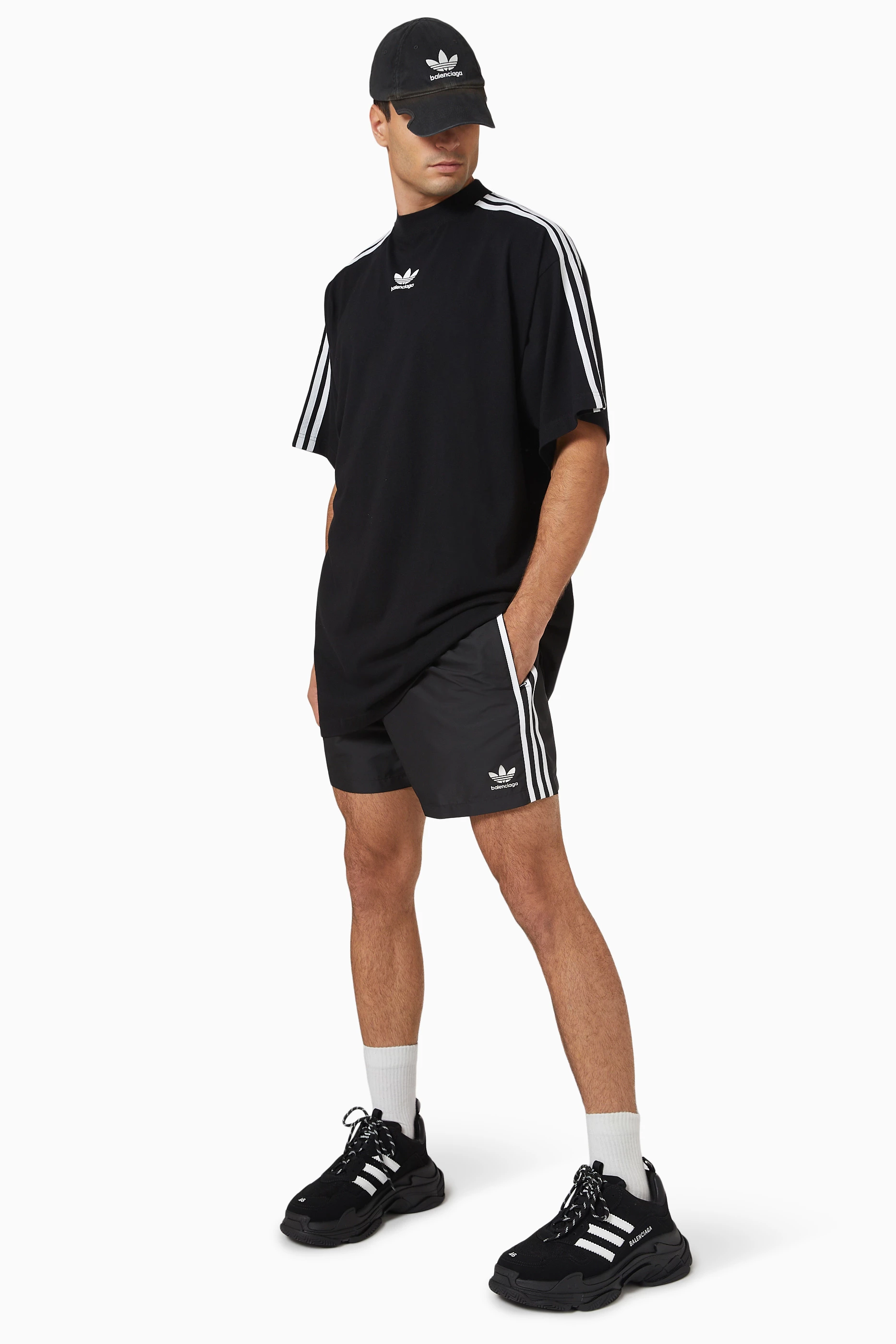 パンツ BALENCIAGA 2023SS adidas nylon shorts Balenciaga Adidas Nylon Shorts – FyouGrails