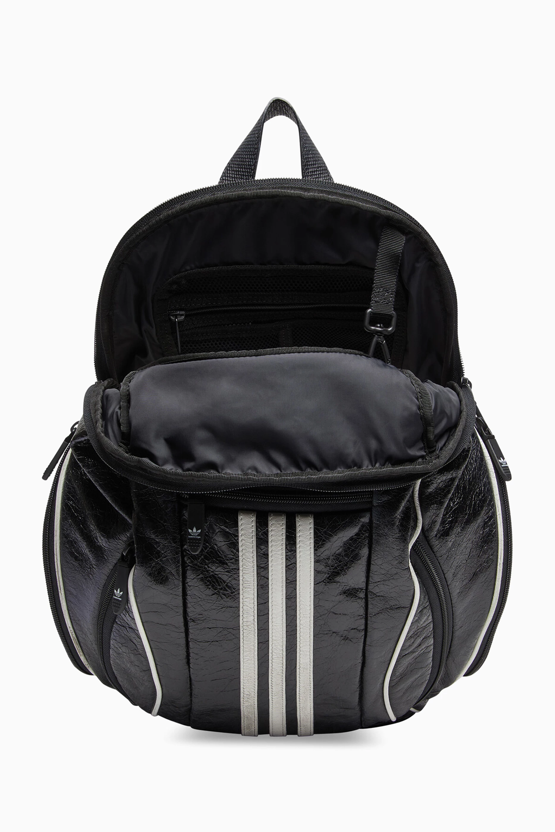Buy Balenciaga Black x Adidas Backpack in Leather For Men Online