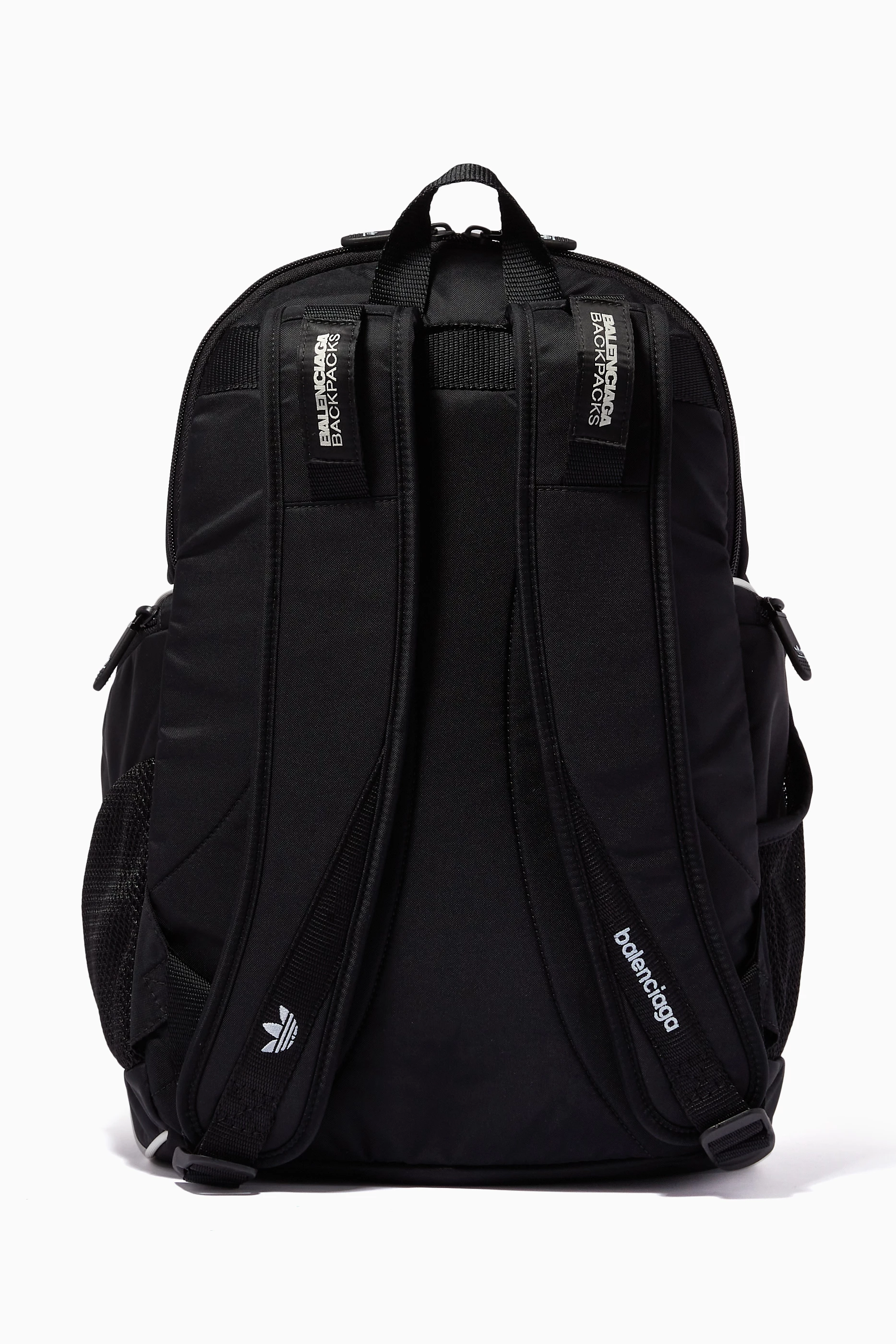 Buy Balenciaga Black x Adidas Backpack in Nylon For Men Online