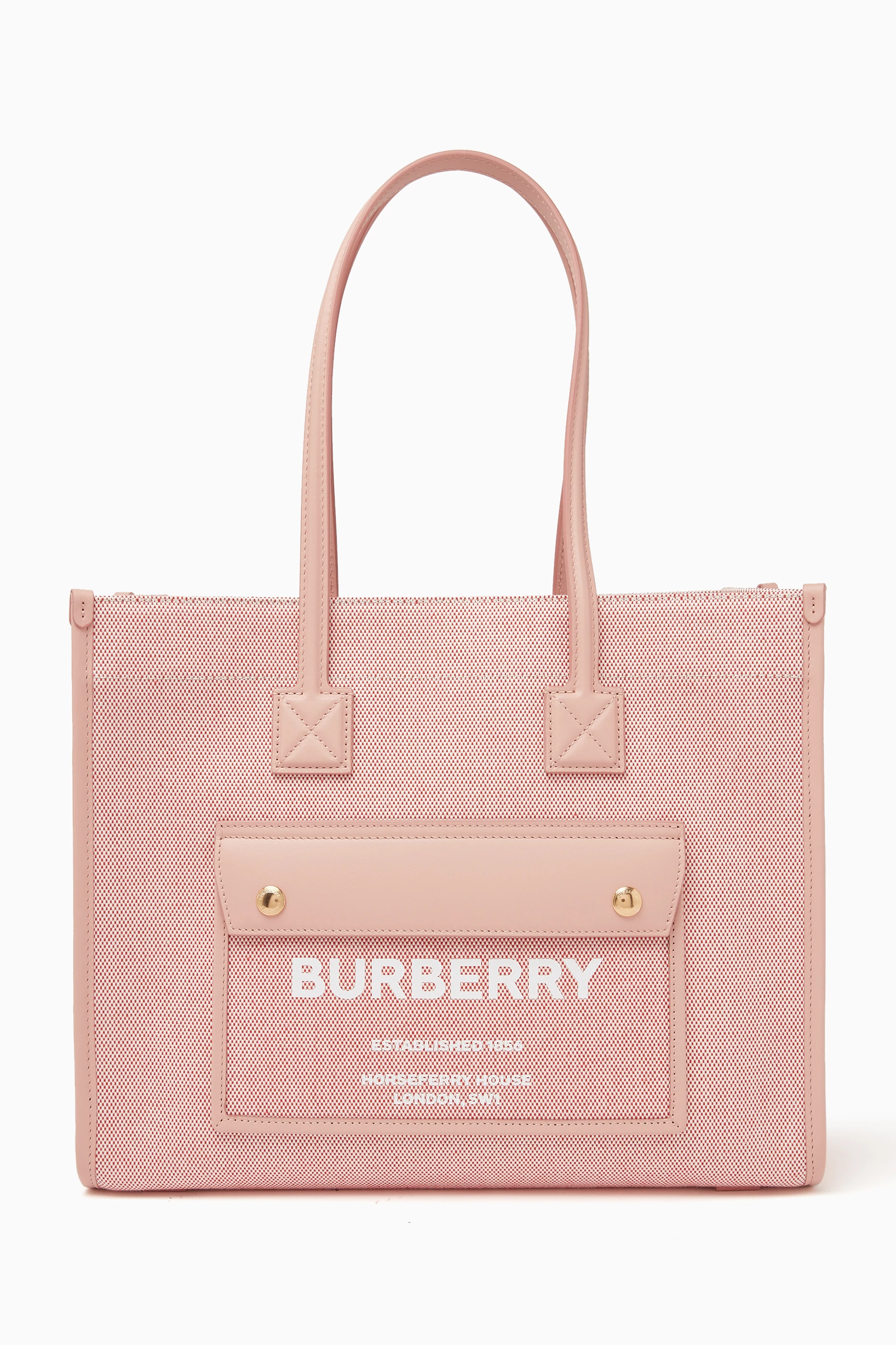 Burberry pink purse discount