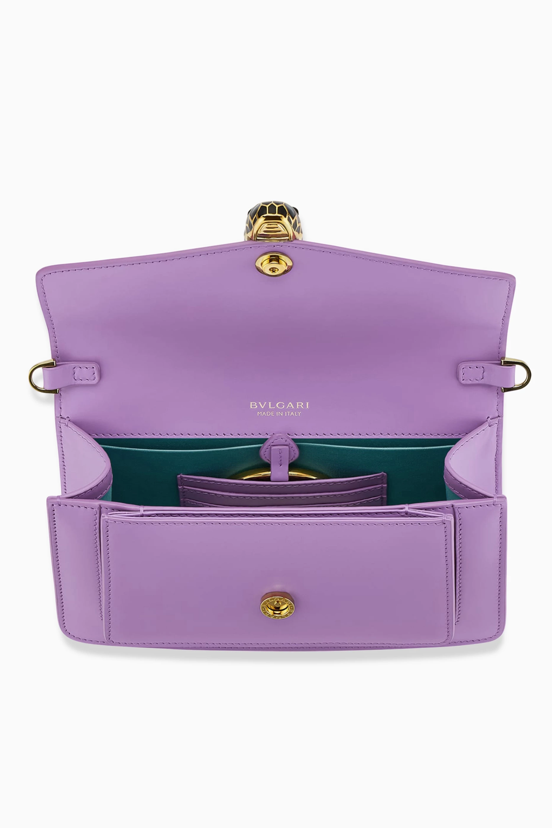 Bvlgari purple bag top