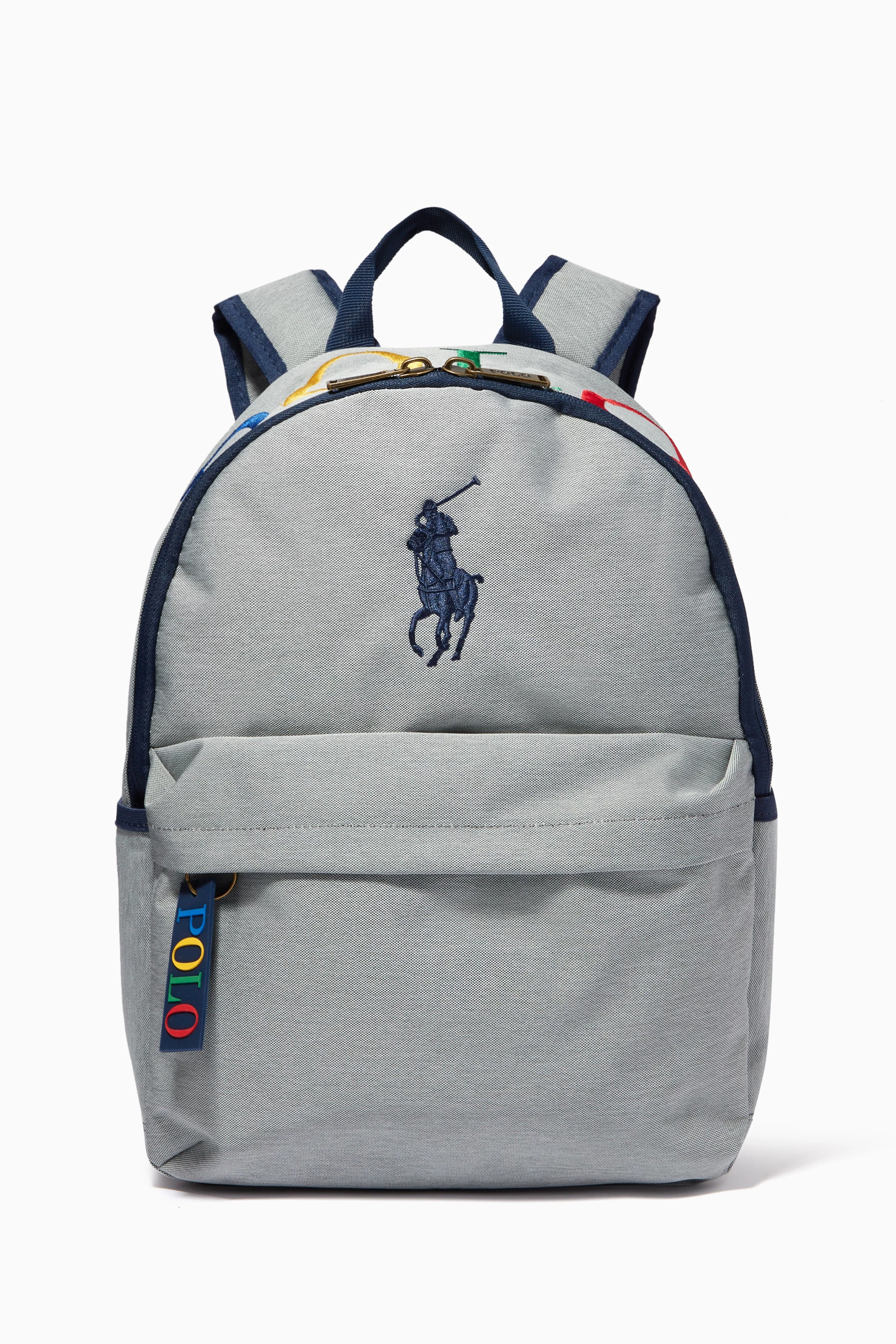 Polo Ralph Lauren ボディバッグ グレー POLO RALPH LAUREN（ポロ ラルフ ローレン）の「キャンバス ウエスト