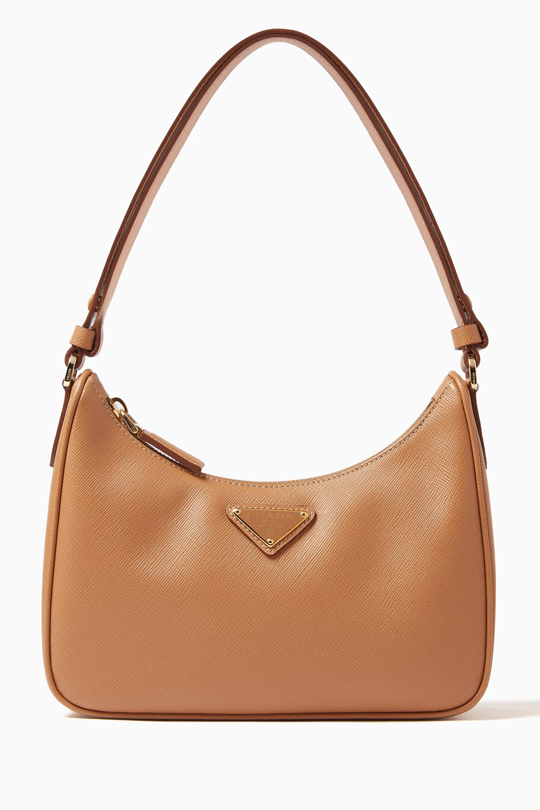 Prada beige shoulder bag on sale